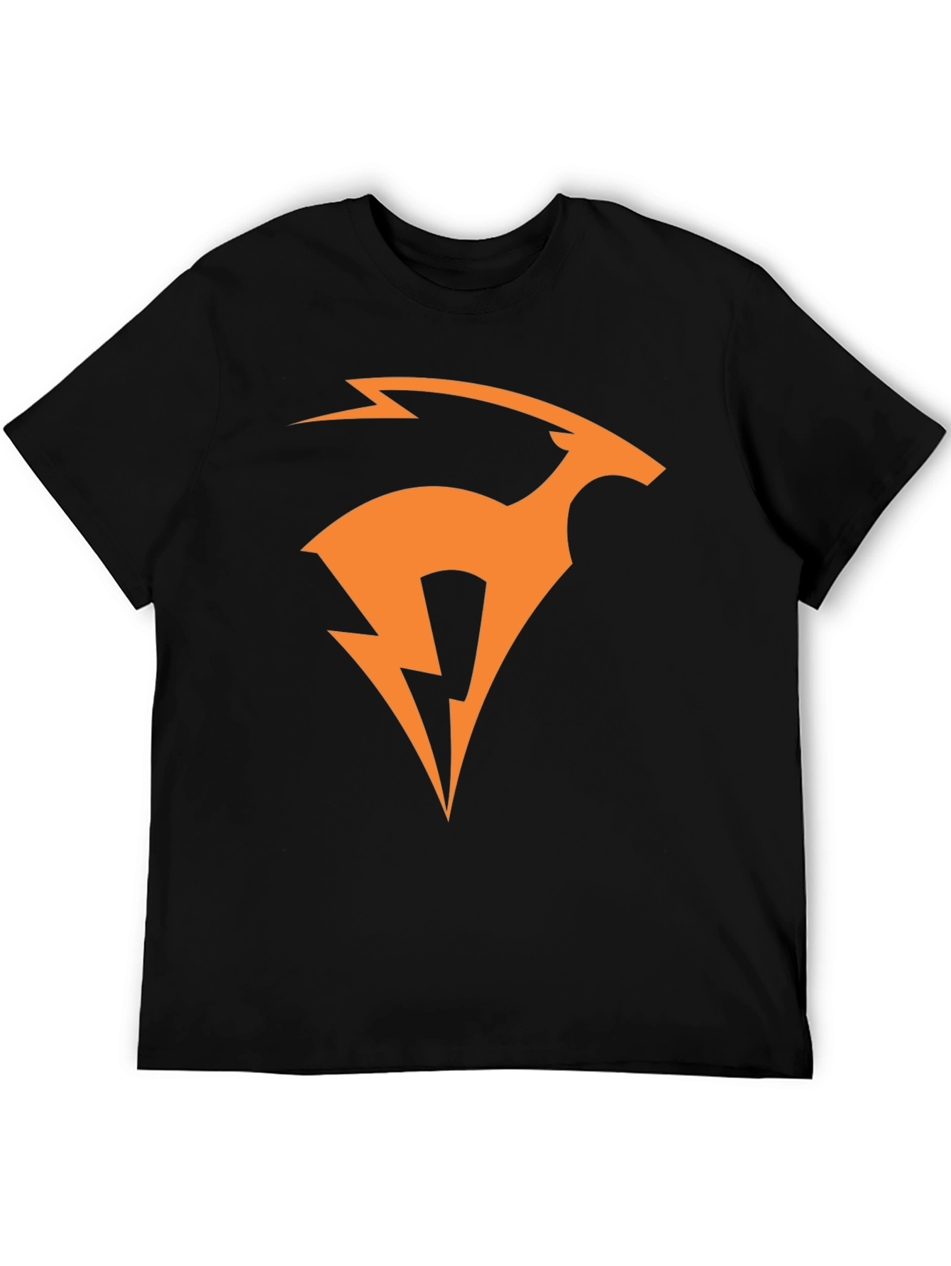 Gazelle Bolt Black T-Shirt - Modern Graphic Tee
