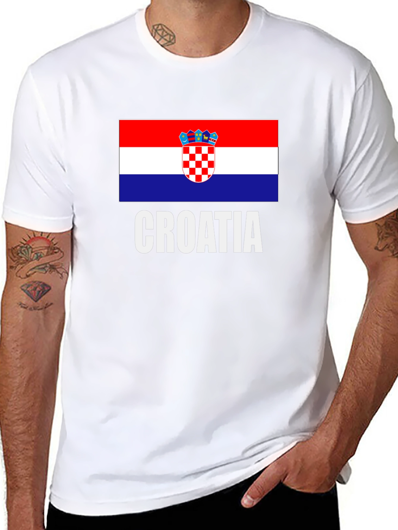 Croatia Flag T-Shirt - Show Your Croatian Pride!