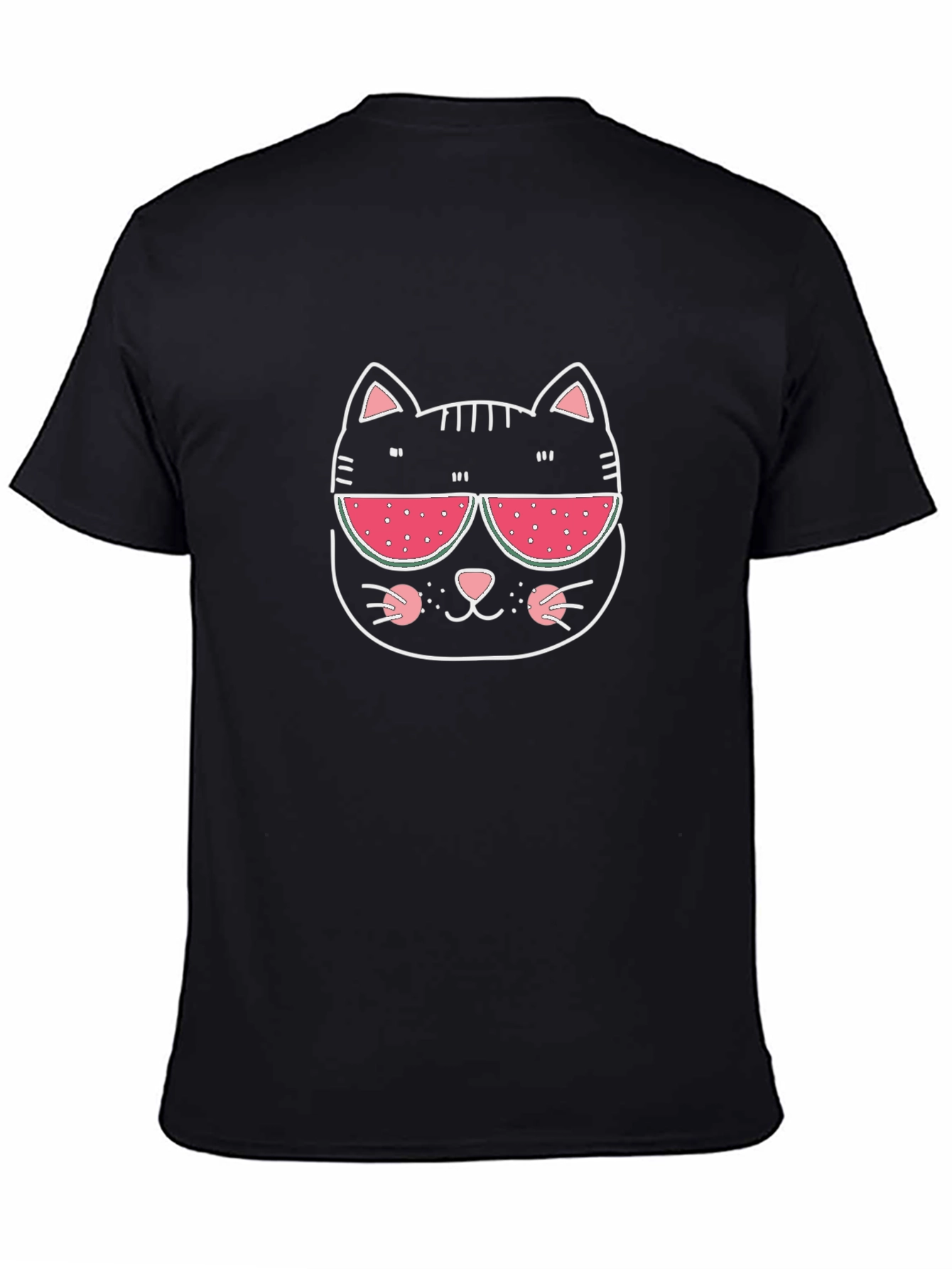 Cool Cat Watermelon Sunglasses Graphic Tee