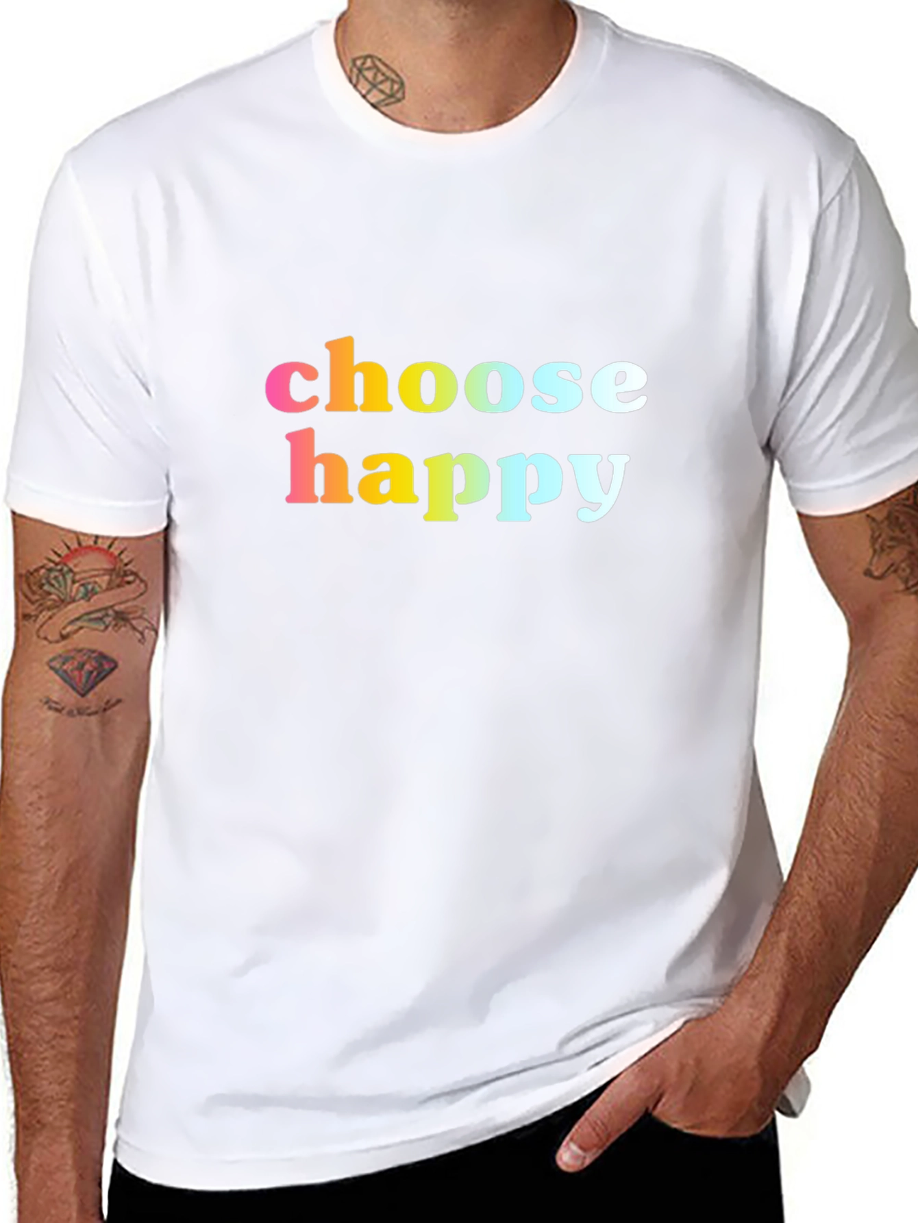 Choose Happy Graphic Tee