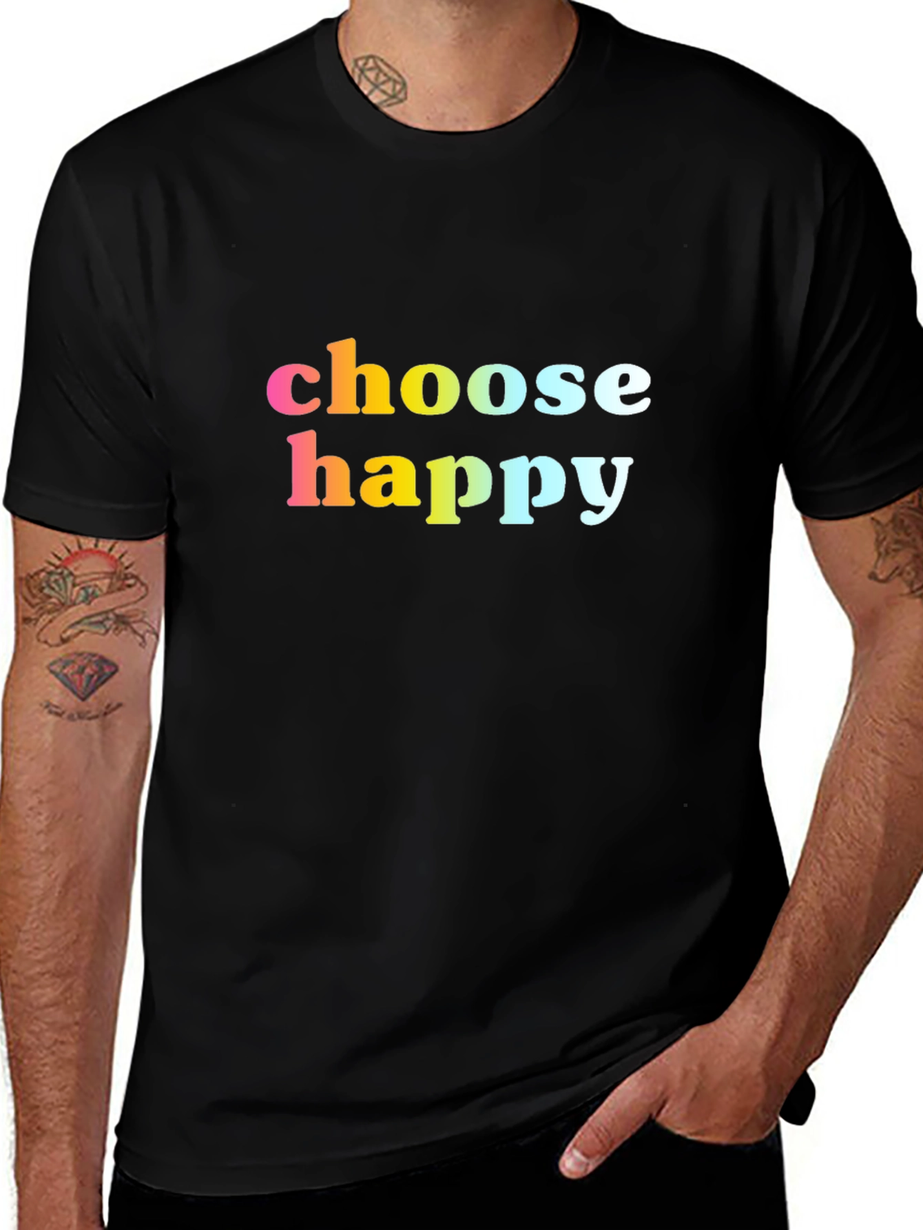 Choose Happy Graphic Tee