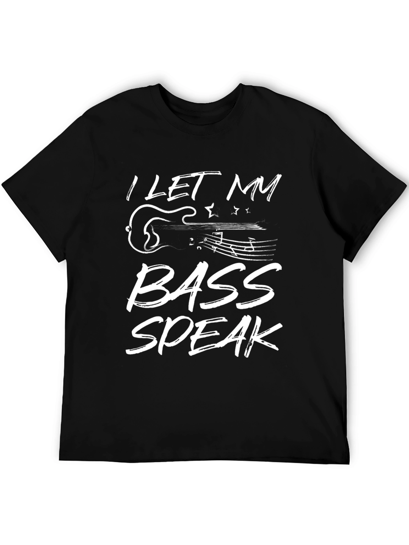 I Let My Bass Speak Graphic Tee