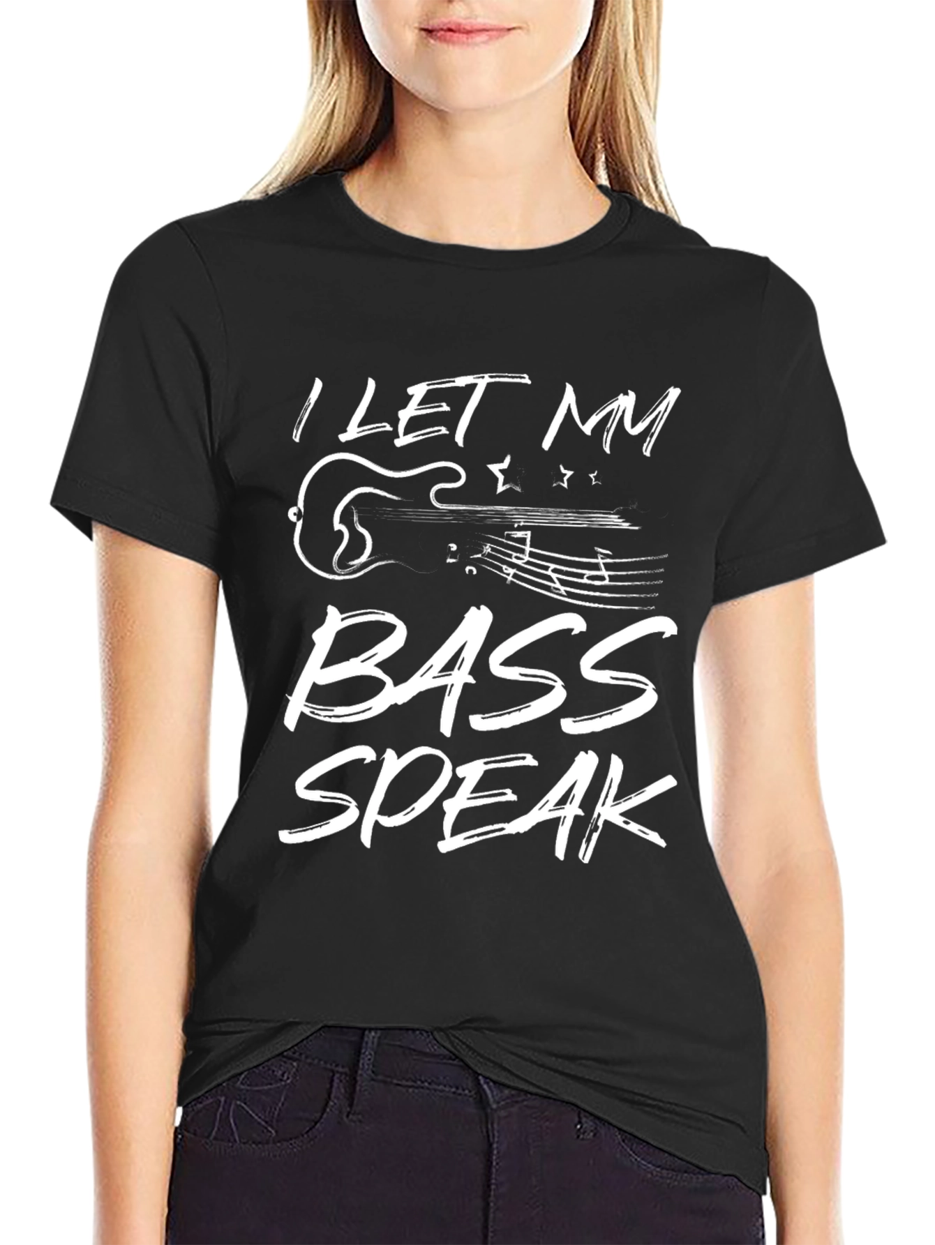 I Let My Bass Speak Graphic Tee