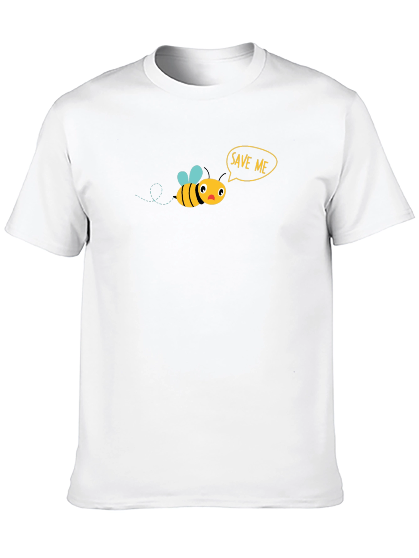 Save The Bees Graphic Tee - Black