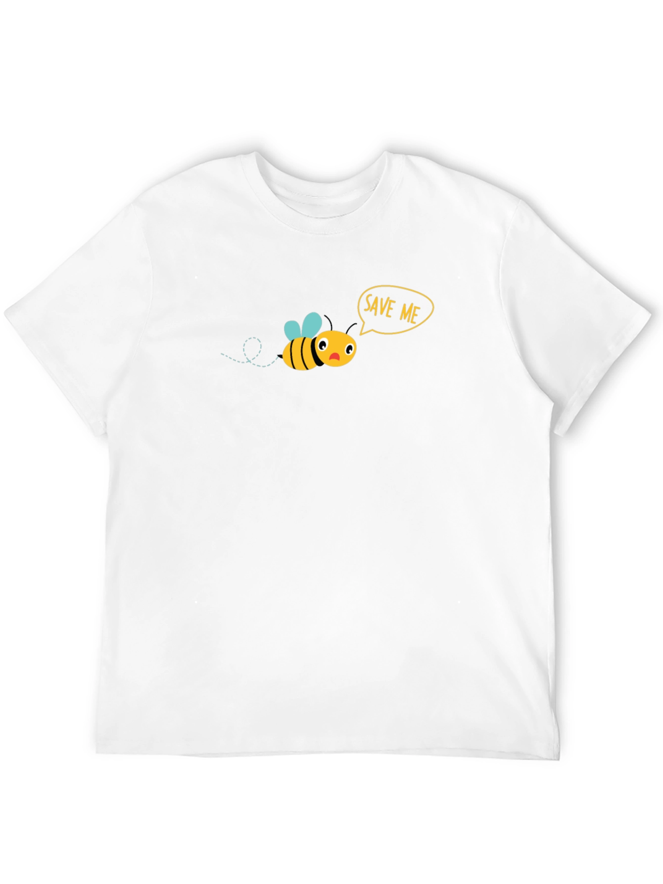 Save The Bees Graphic Tee - Black