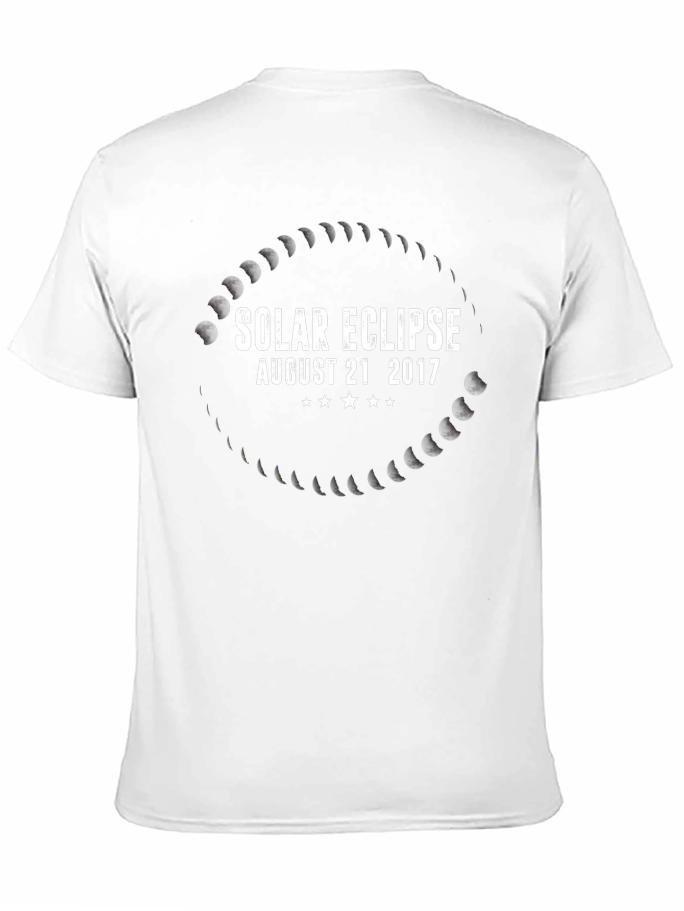 Solar Eclipse August 21 2017 Black T-Shirt
