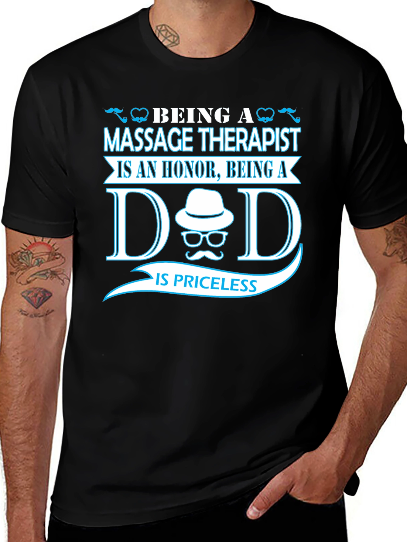 Massage Therapist Dad T-Shirt