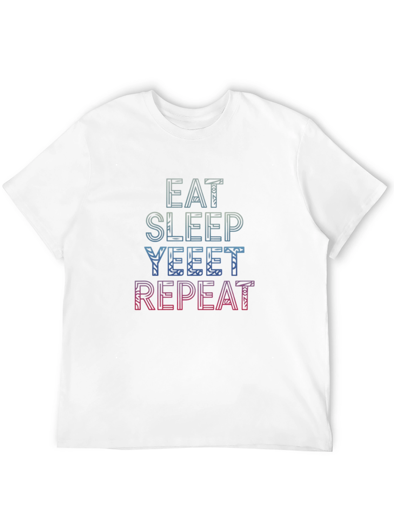 Eat Sleep Yeeet Repeat Graphic Tee