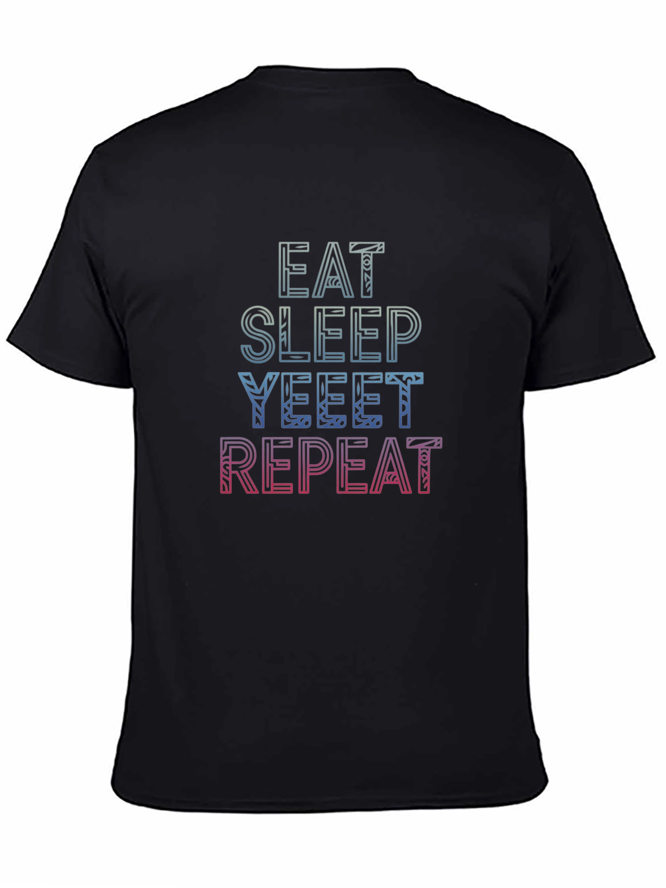 Eat Sleep Yeeet Repeat Graphic Tee