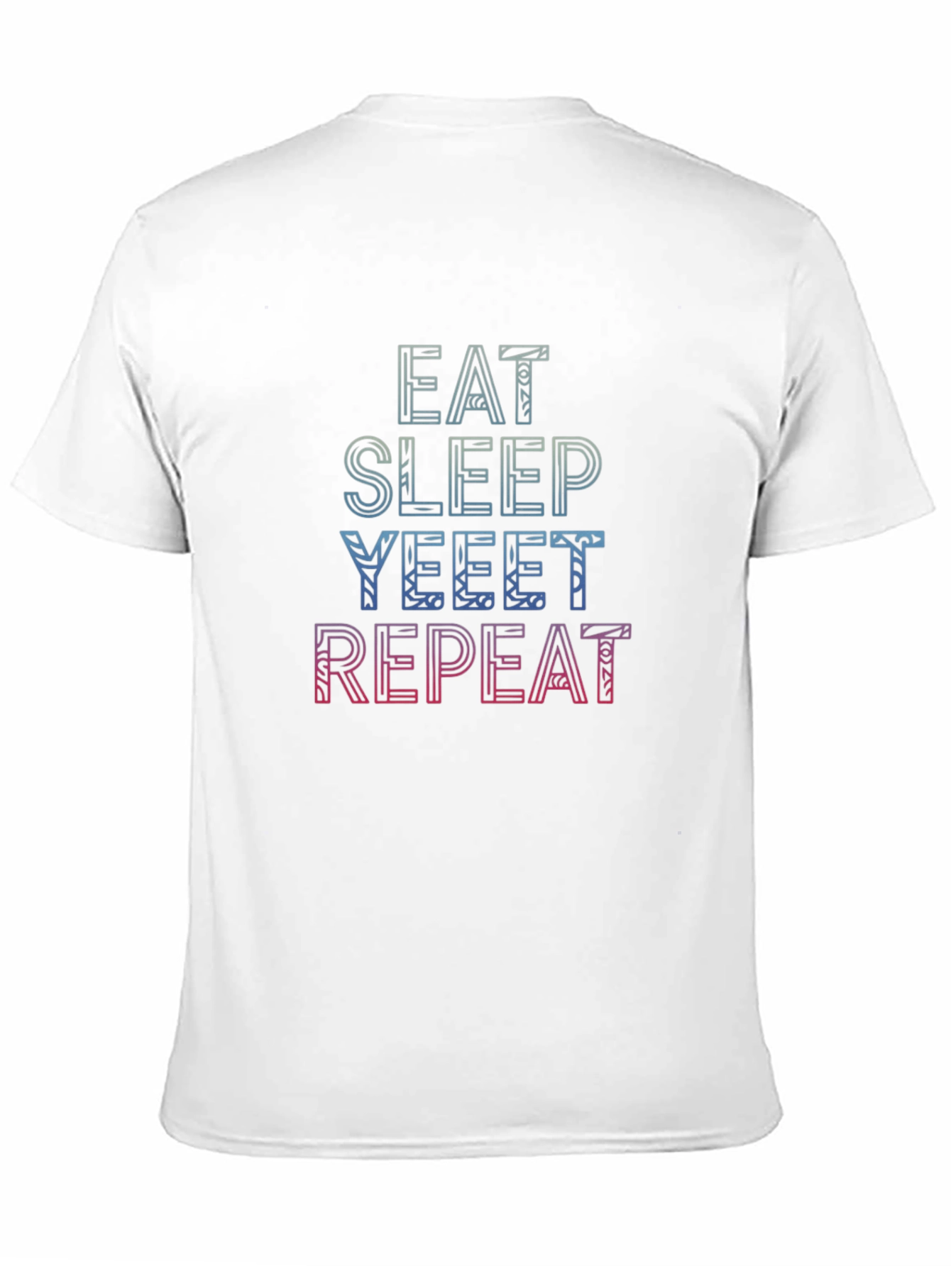 Eat Sleep Yeeet Repeat Graphic Tee