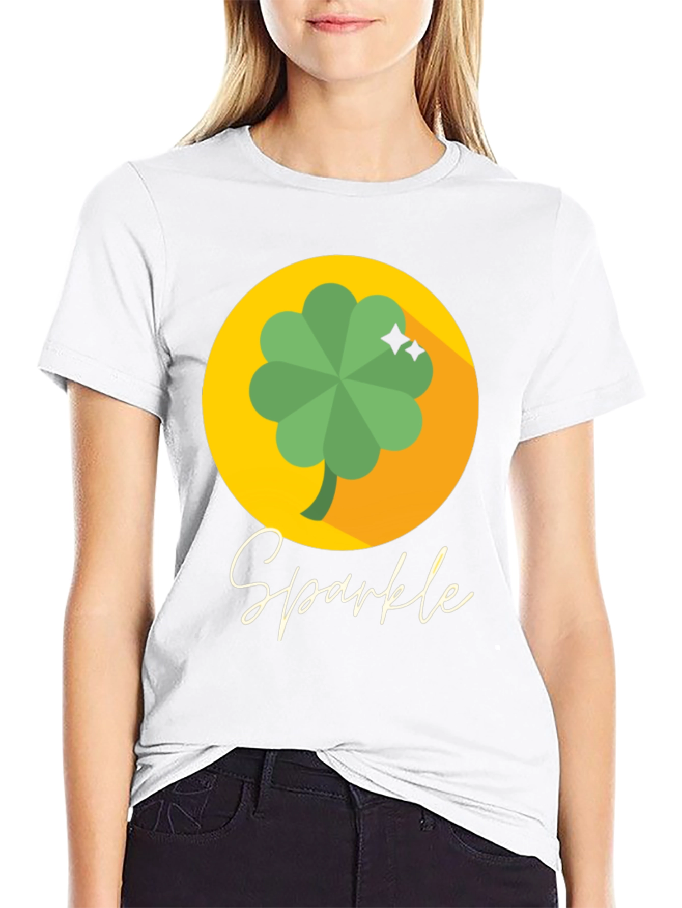 Lucky Sparkle Graphic Tee