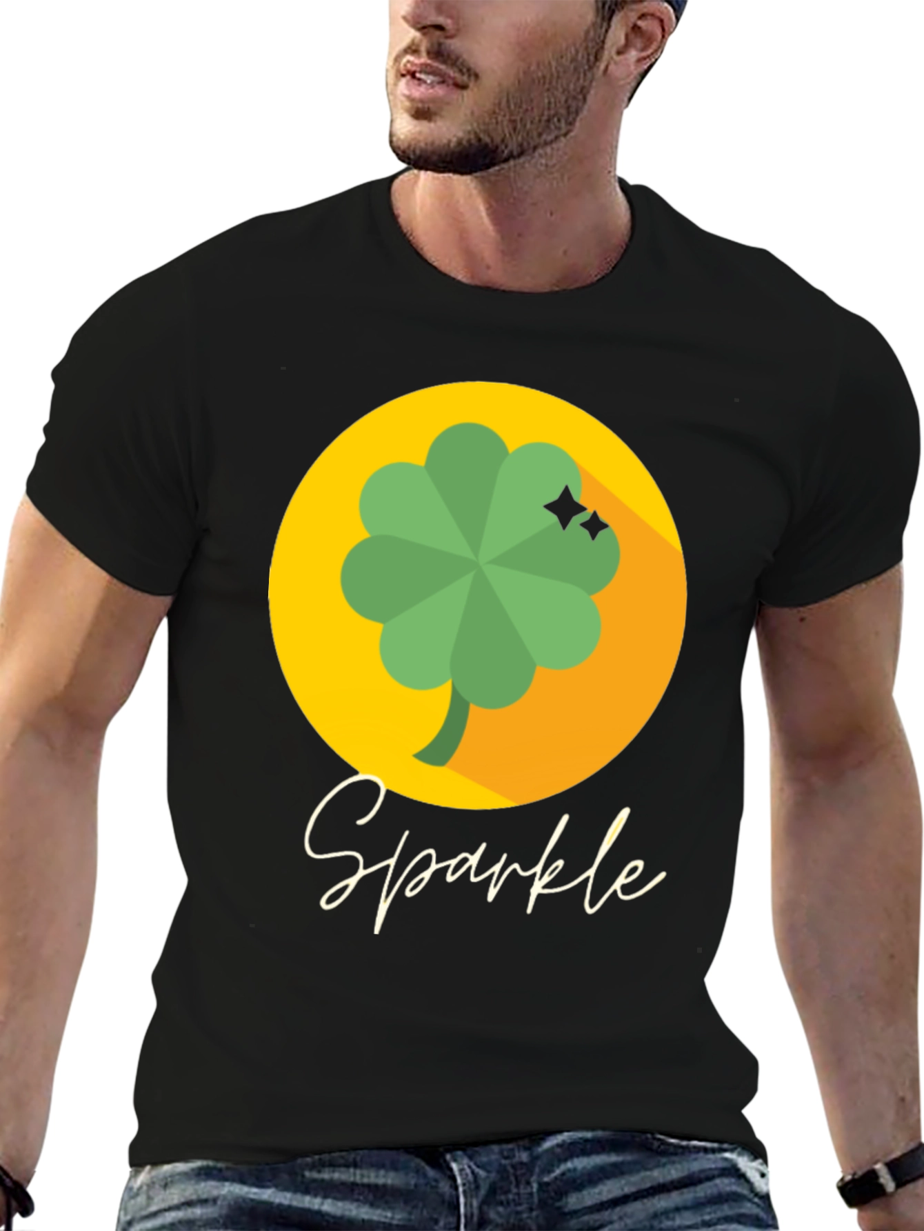 Lucky Sparkle Graphic Tee