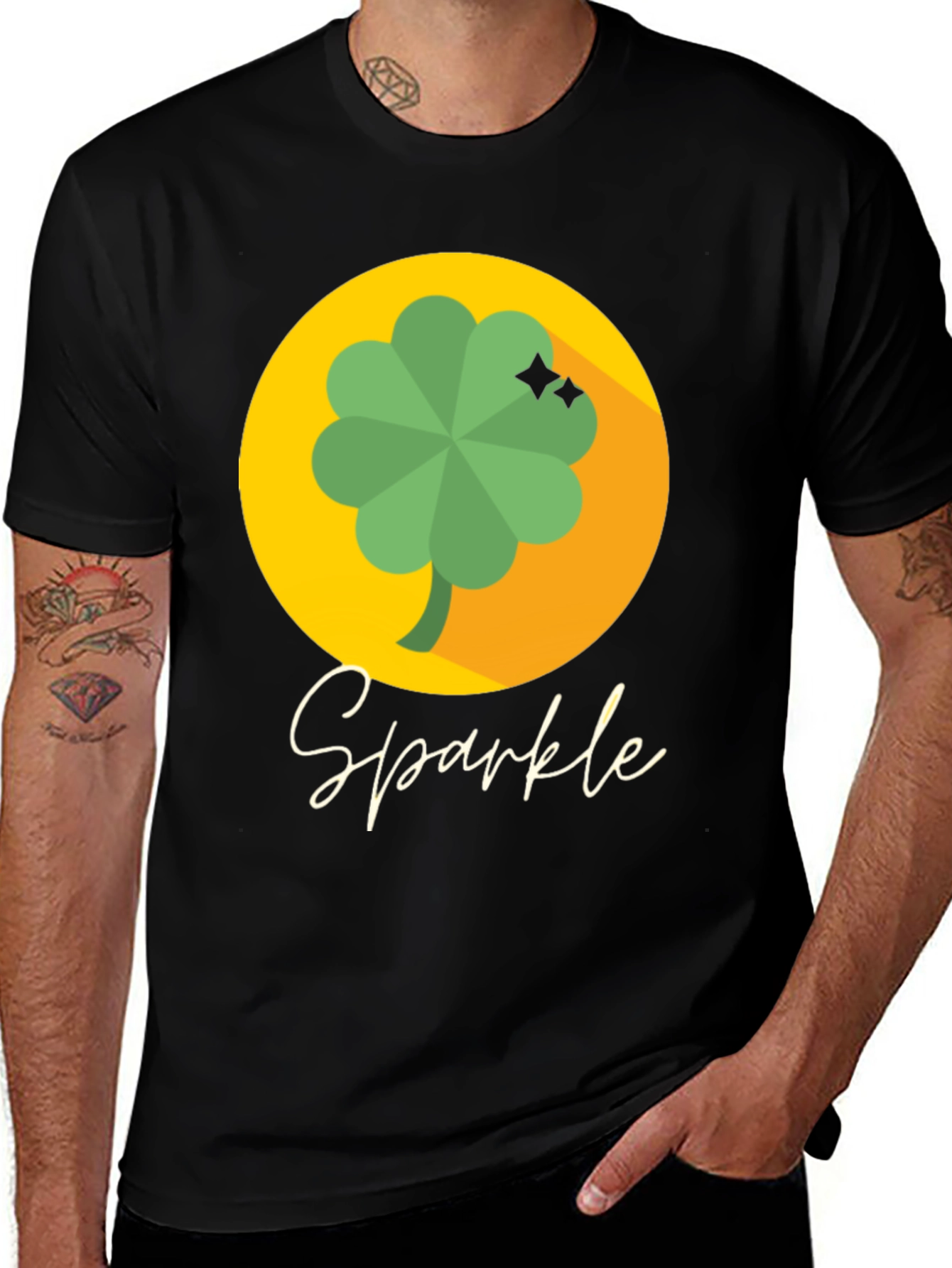 Lucky Sparkle Graphic Tee