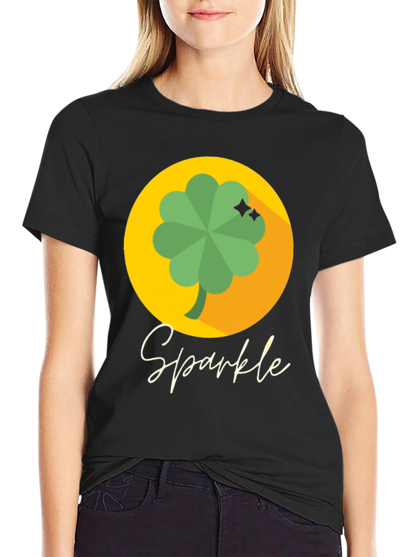 Lucky Sparkle Graphic Tee