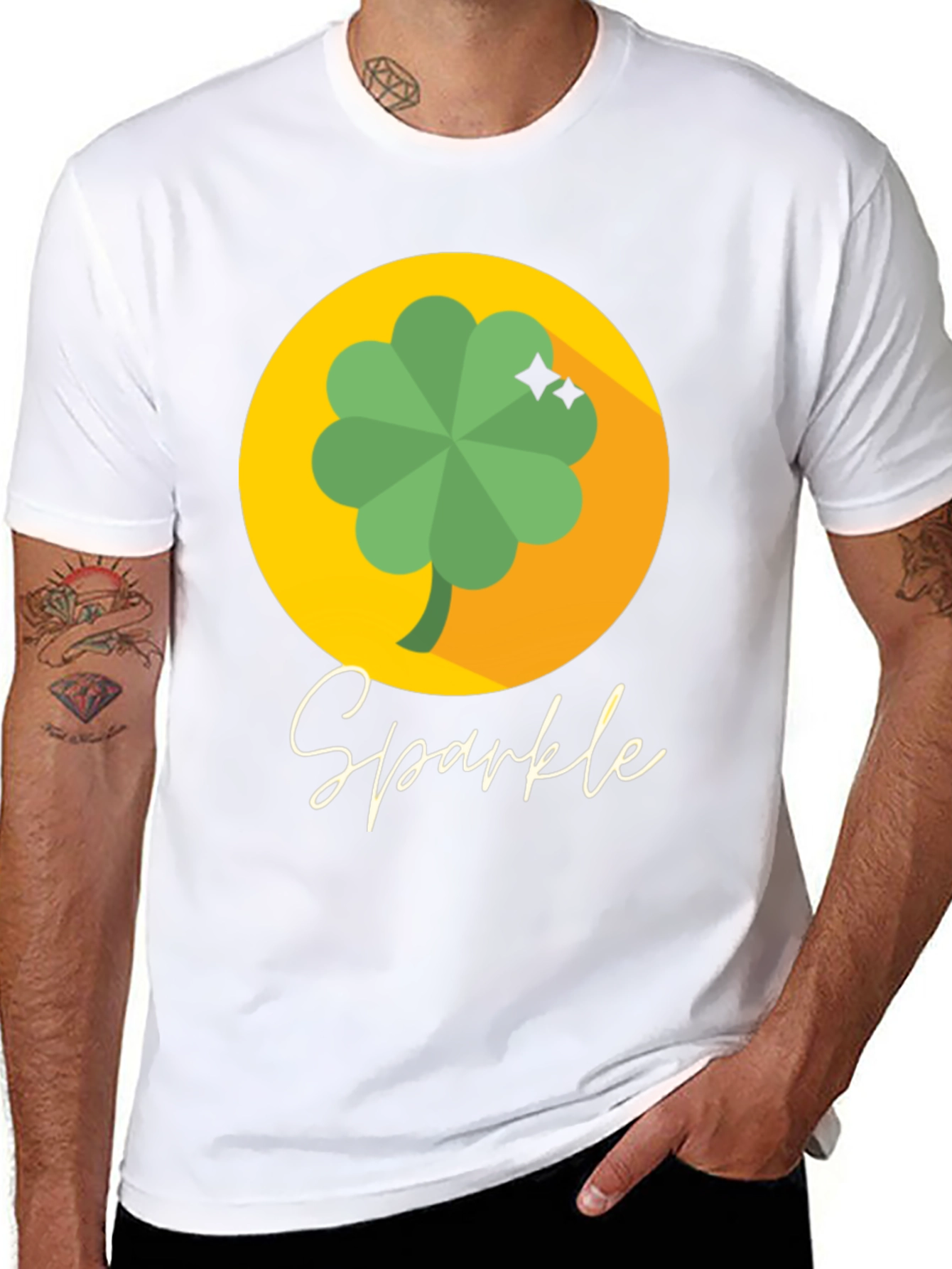 Lucky Sparkle Graphic Tee