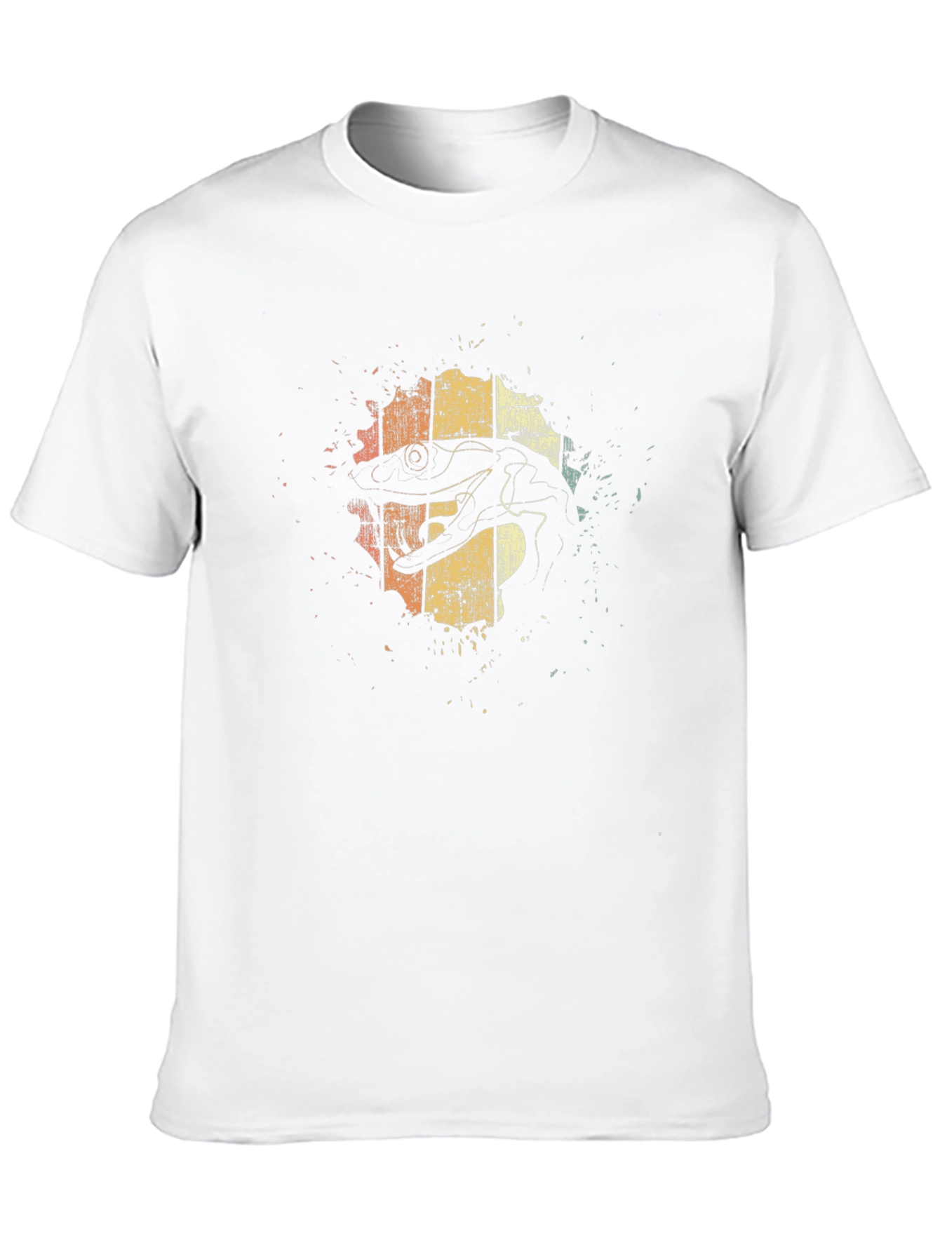 Retro Snake Graphic Tee - Mens Black T-Shirt