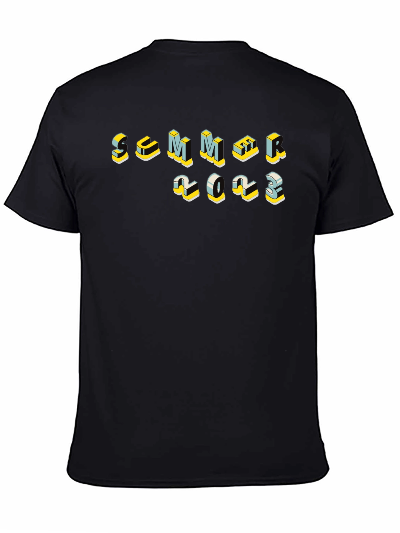 Summer Core 2023 Black Graphic Tee