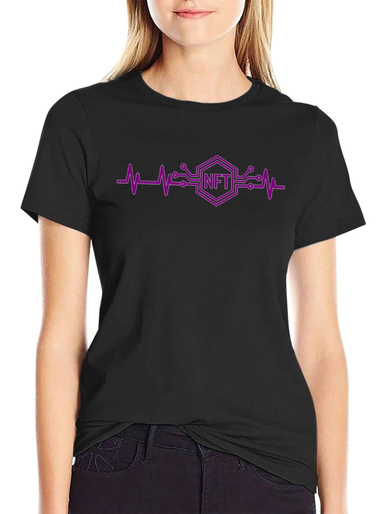 NFT Heartbeat Graphic Tee