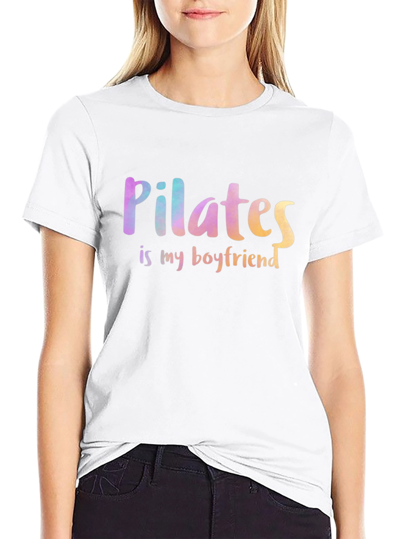 Pilates is My Boyfriend Graphic Tee