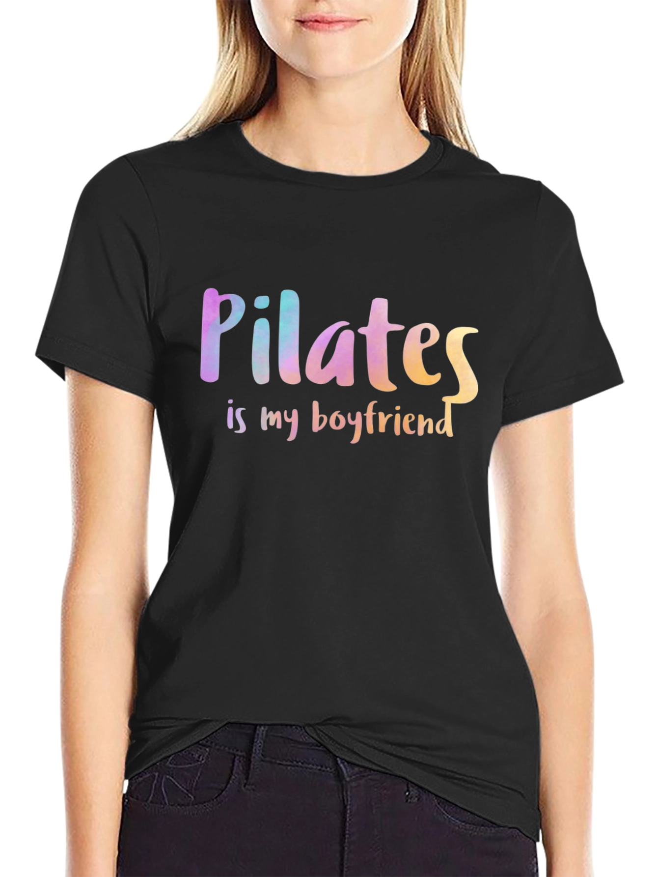 Pilates is My Boyfriend Graphic Tee