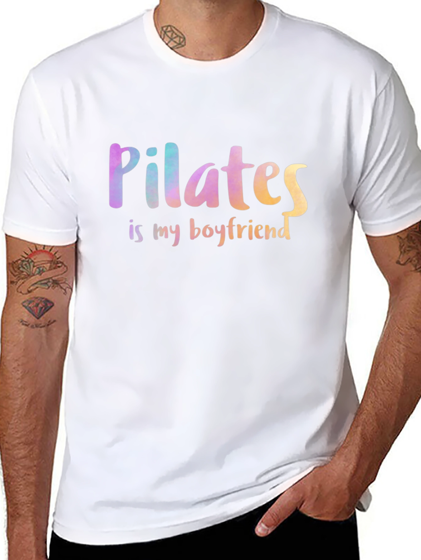 Pilates is My Boyfriend Graphic Tee
