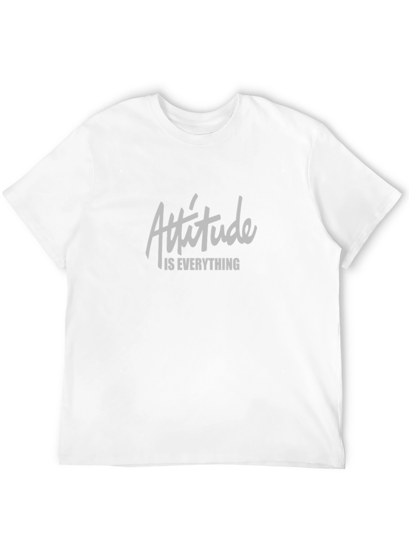 Attitude Is Everything Graphic Tee - Premium Comfort