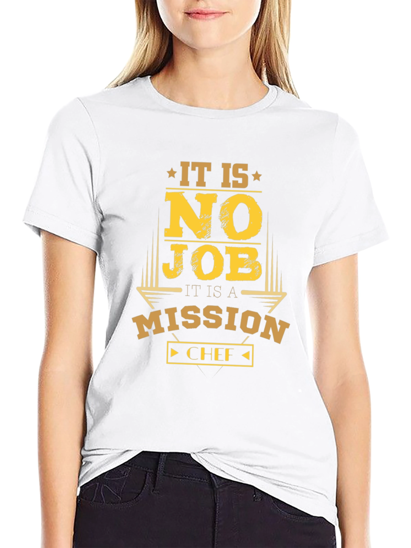 Chef Mission T-Shirt - No Job Its a Mission