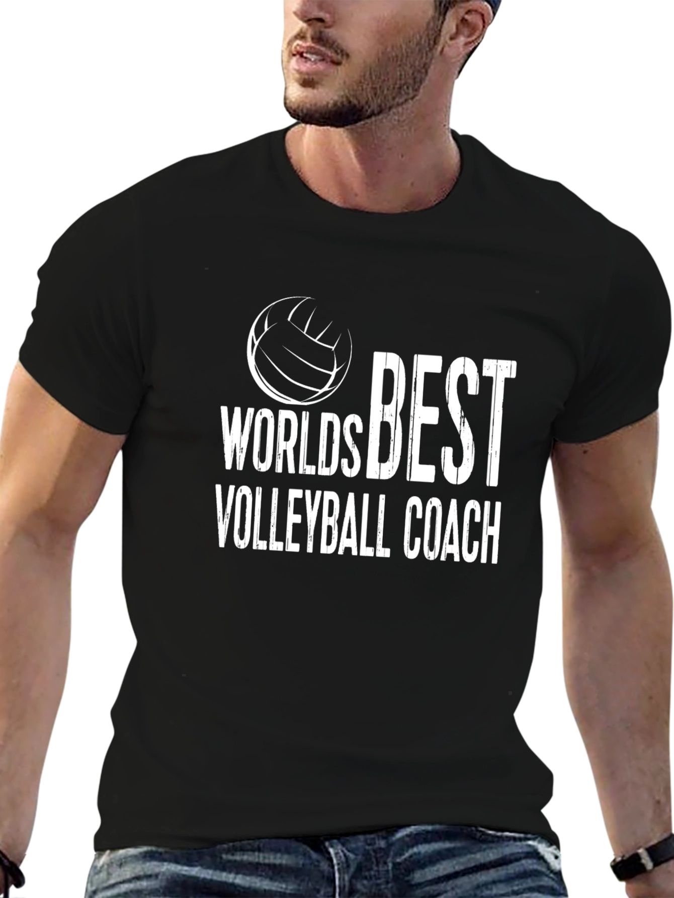 Worlds Best Volleyball Coach T-Shirt