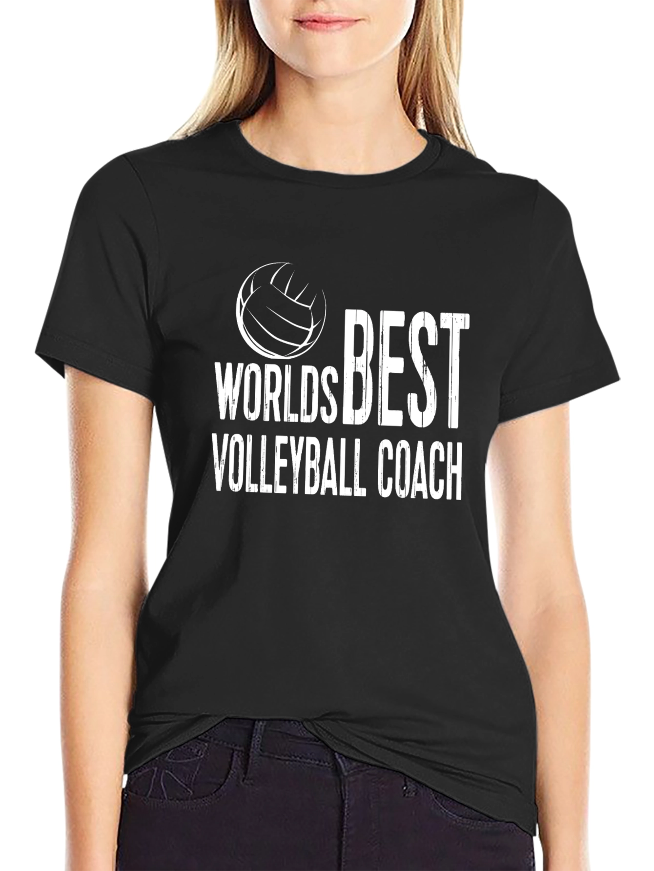 Worlds Best Volleyball Coach T-Shirt