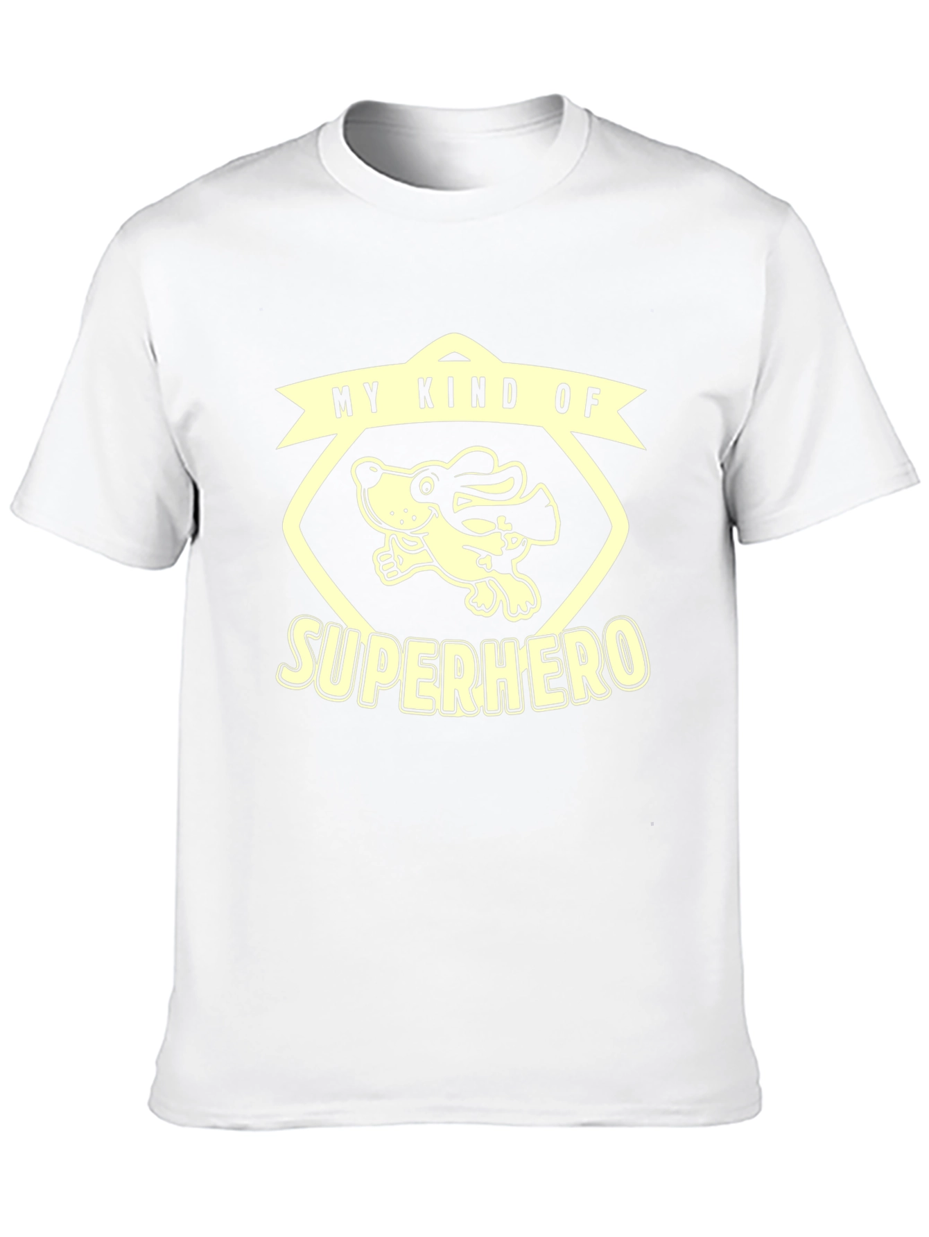 My Kind of Superhero Dog Graphic Tee - Black