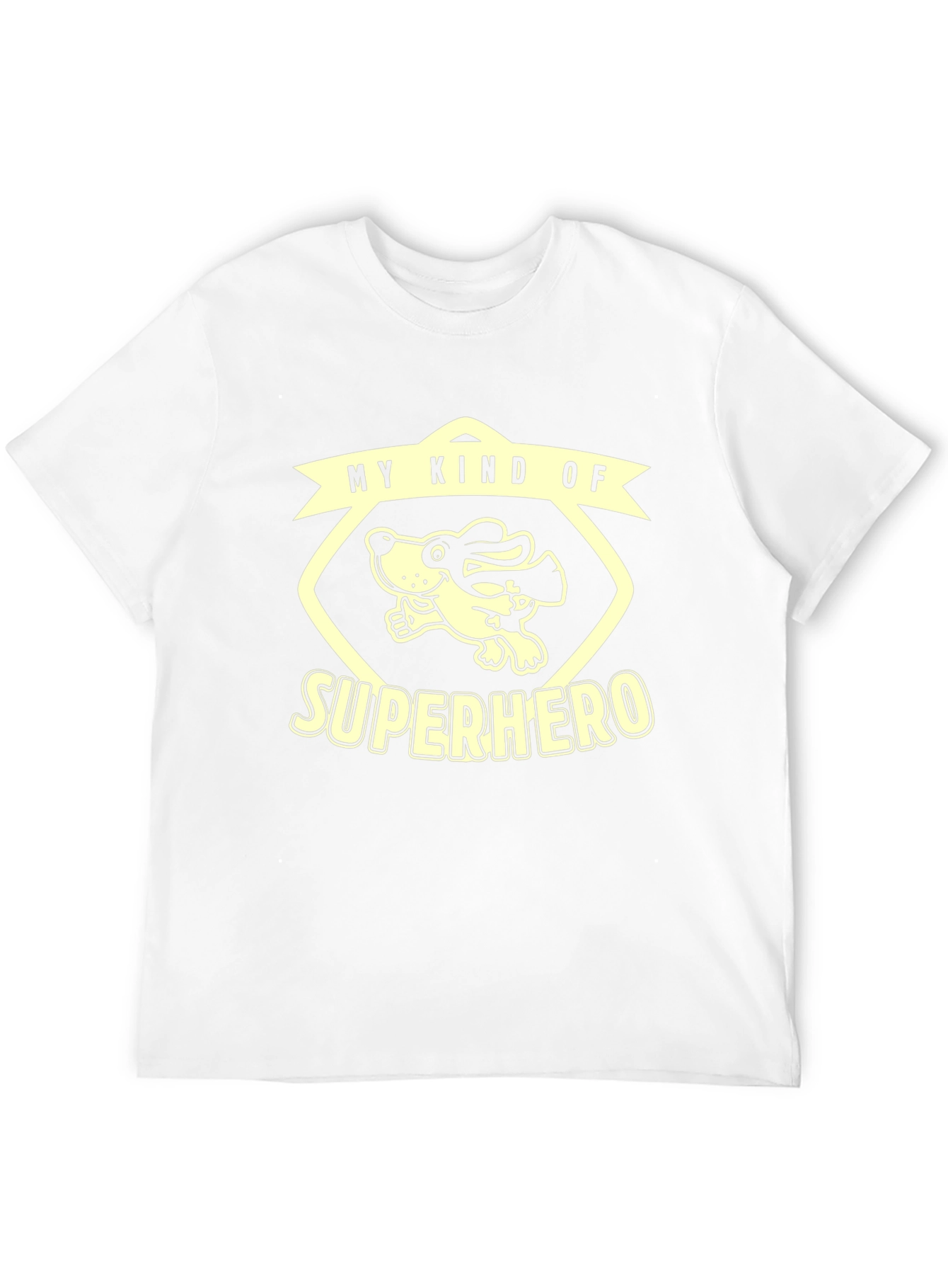 My Kind of Superhero Dog Graphic Tee - Black