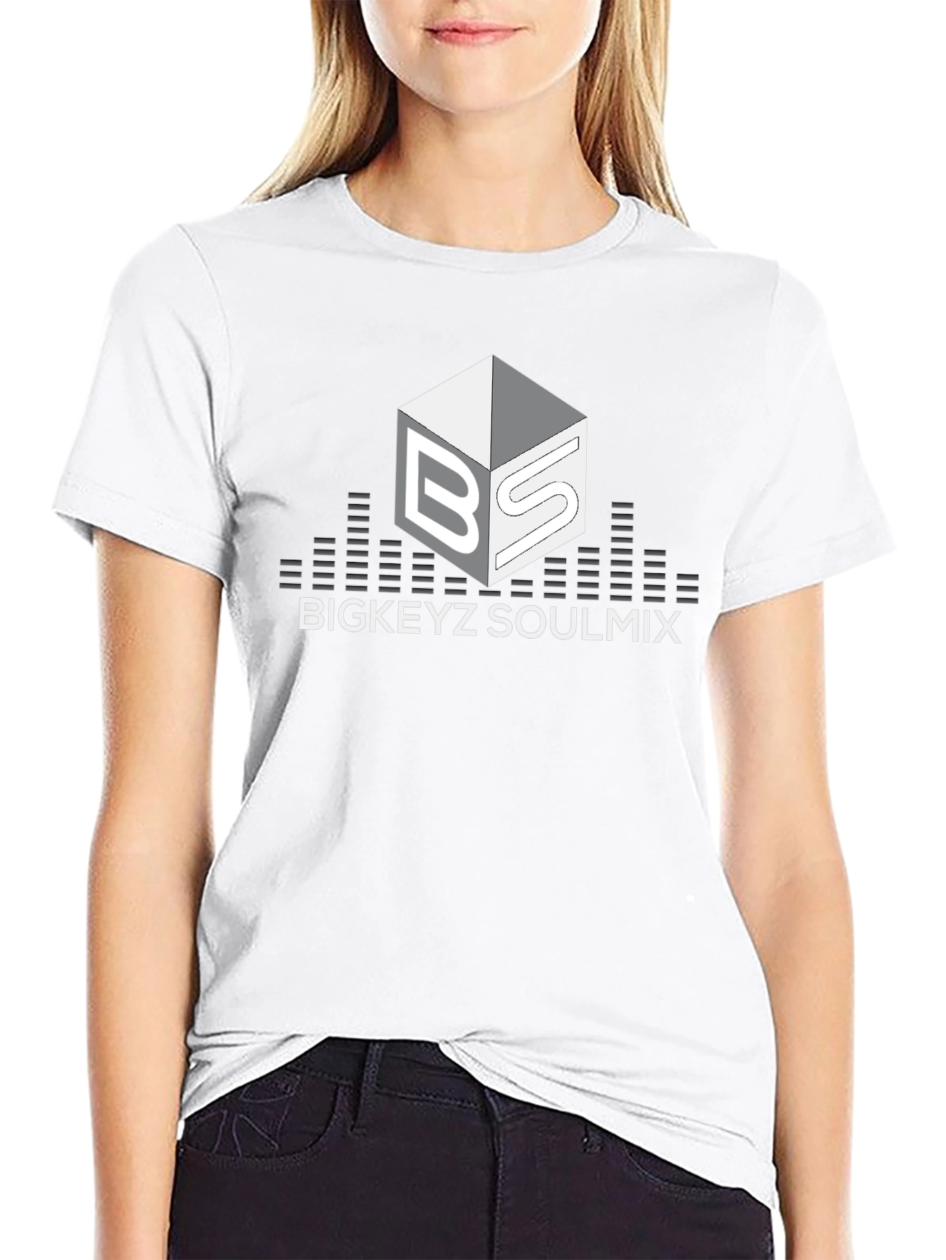 BigKeyz Soulmix Black Graphic Tee