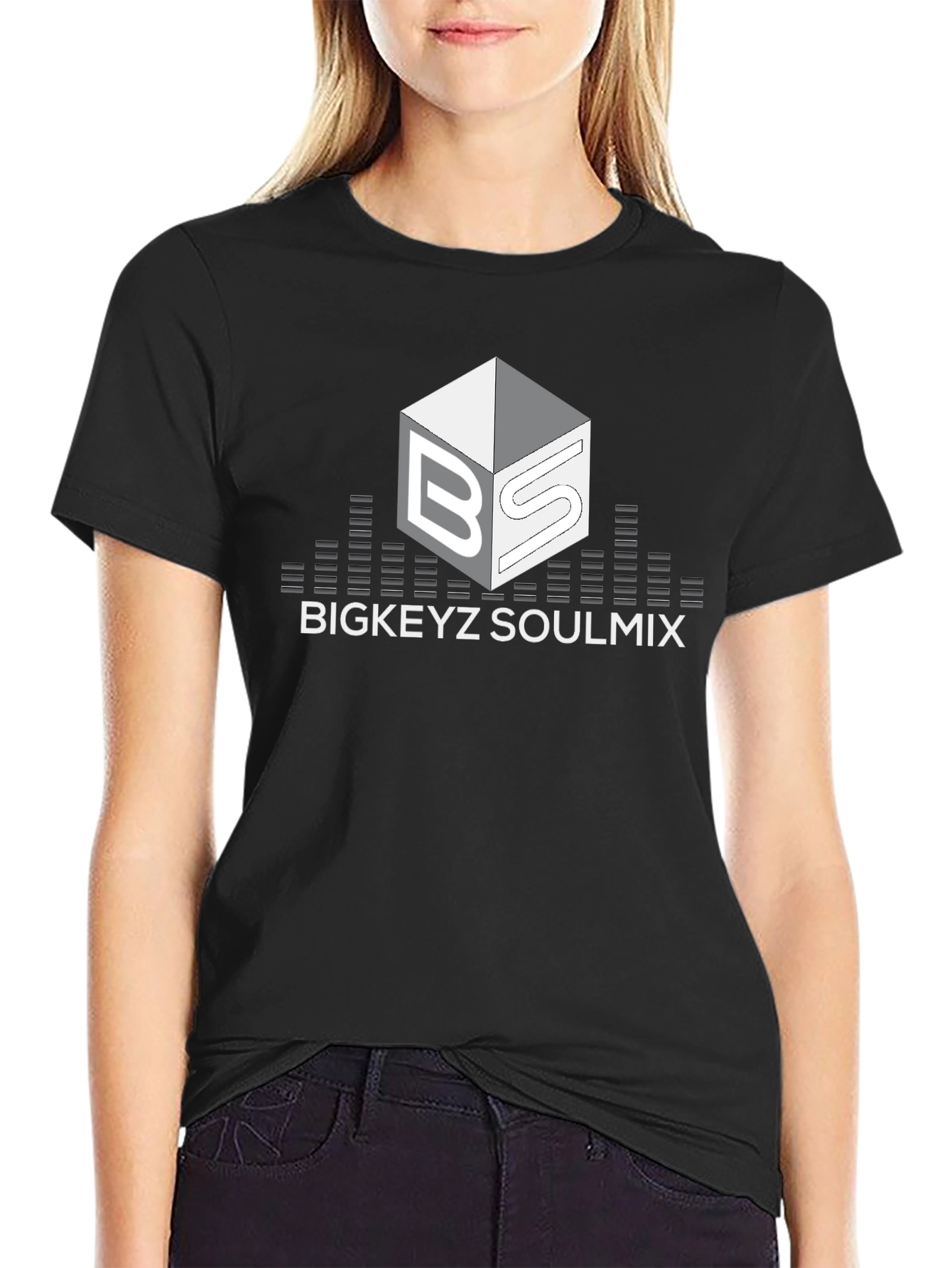 BigKeyz Soulmix Black Graphic Tee