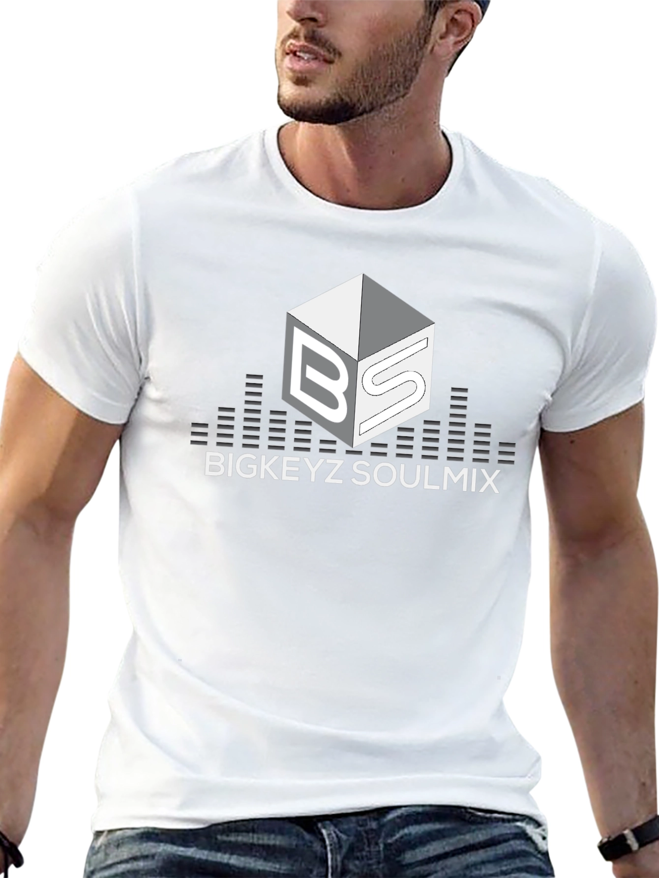 BigKeyz Soulmix Black Graphic Tee