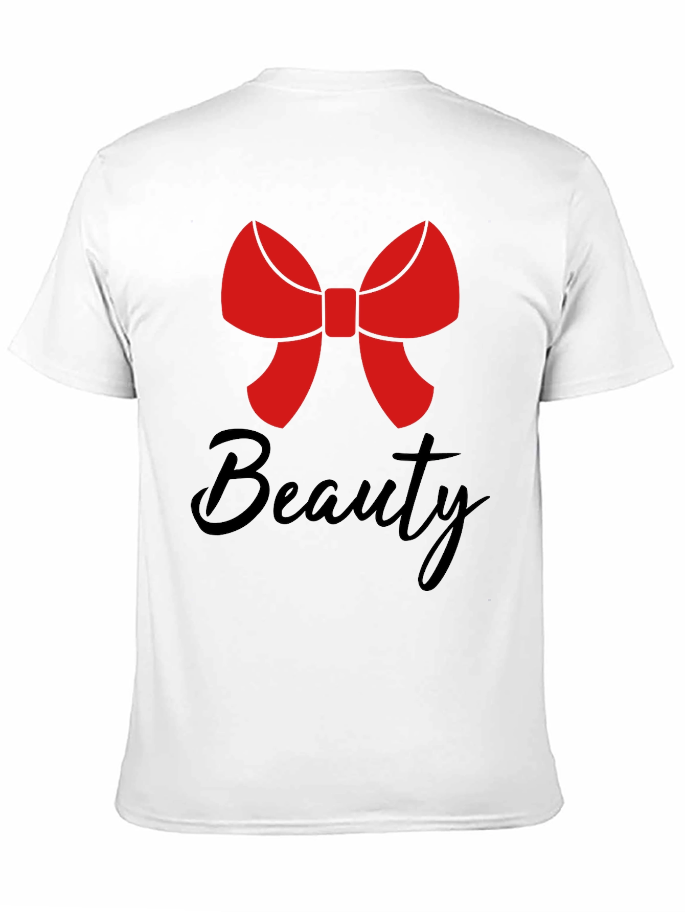 Beauty Bow Graphic Tee - Black