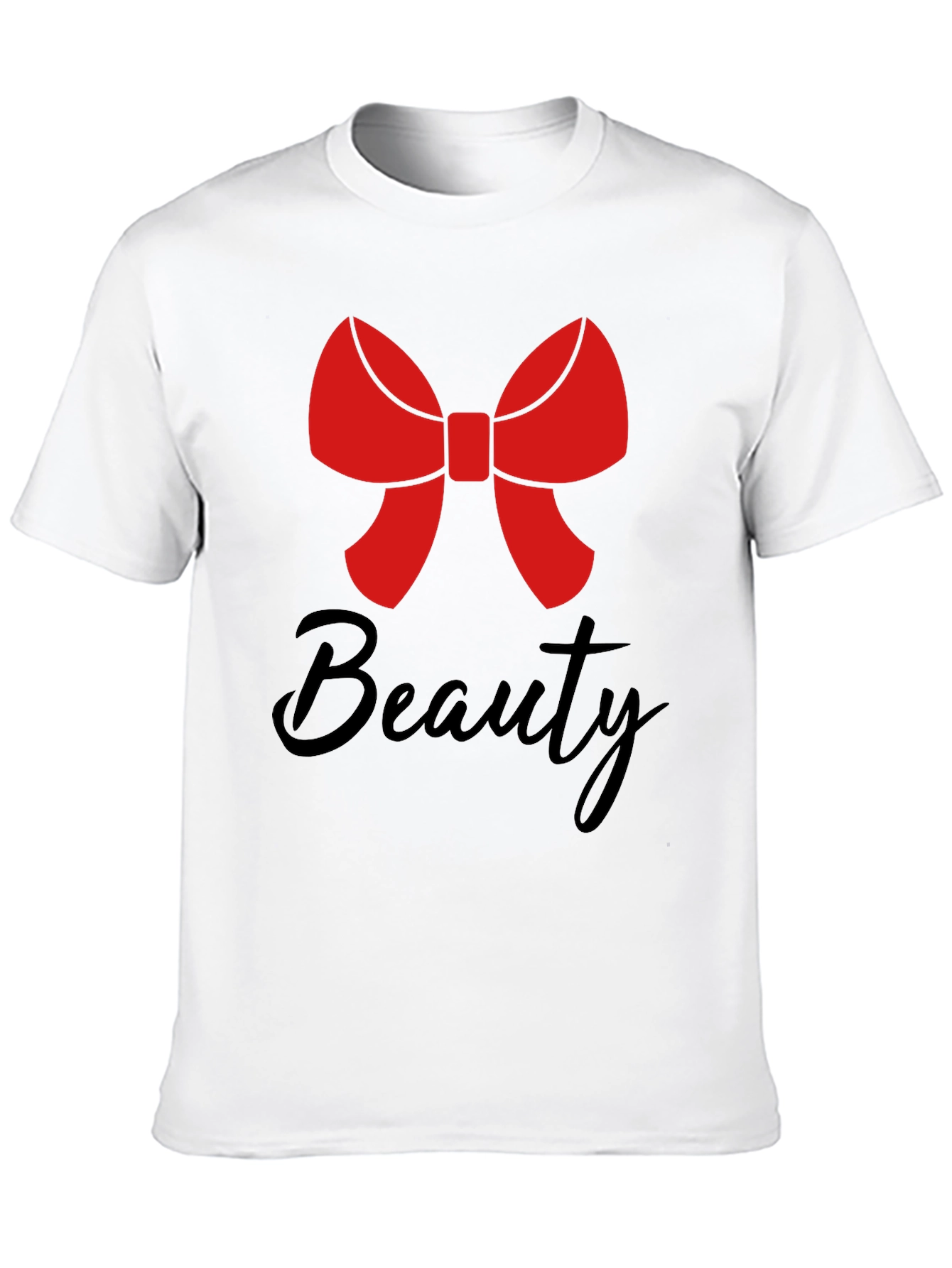 Beauty Bow Graphic Tee - Black