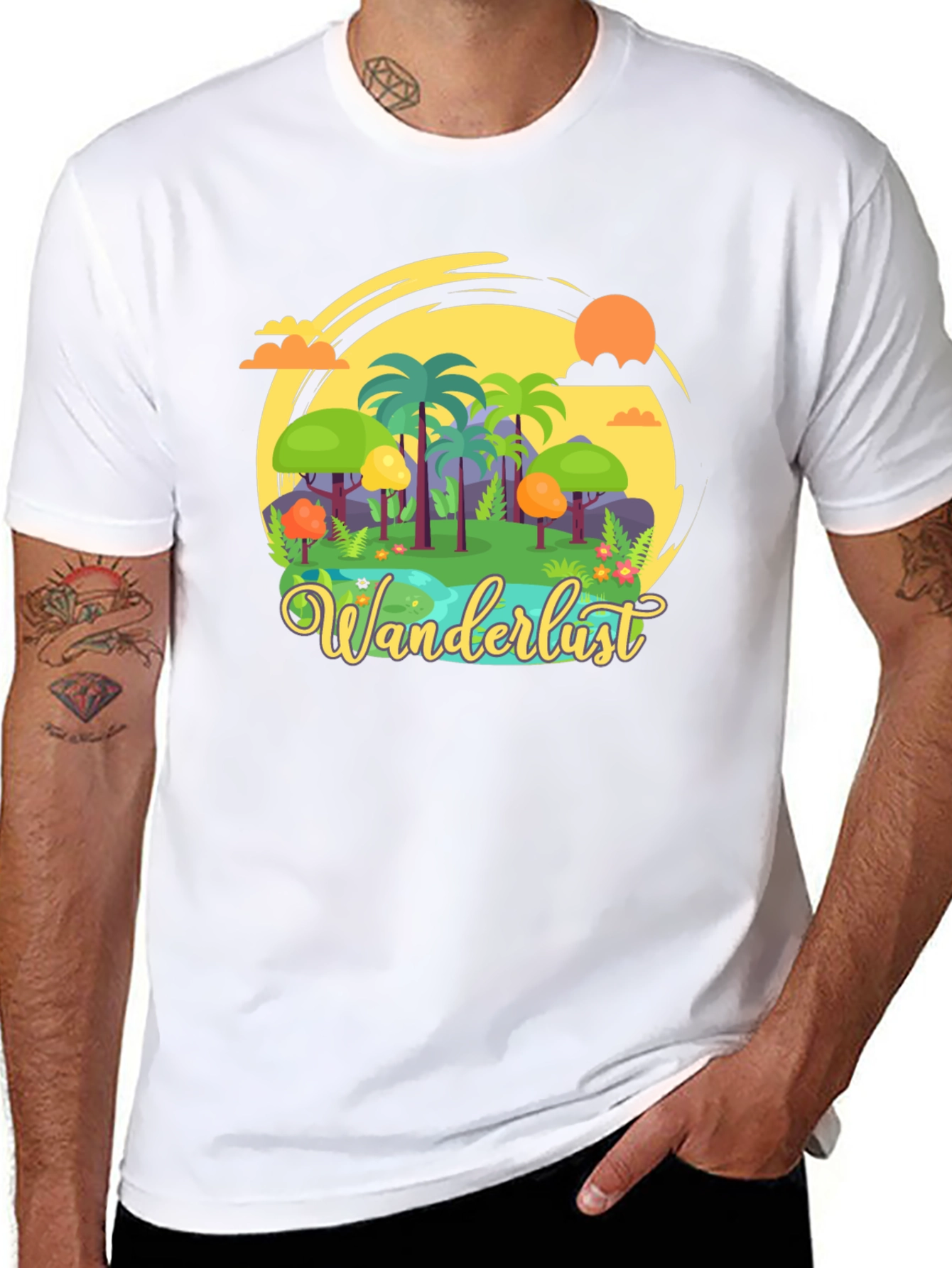 Wanderlust Graphic T-Shirt - Adventure Awaits!
