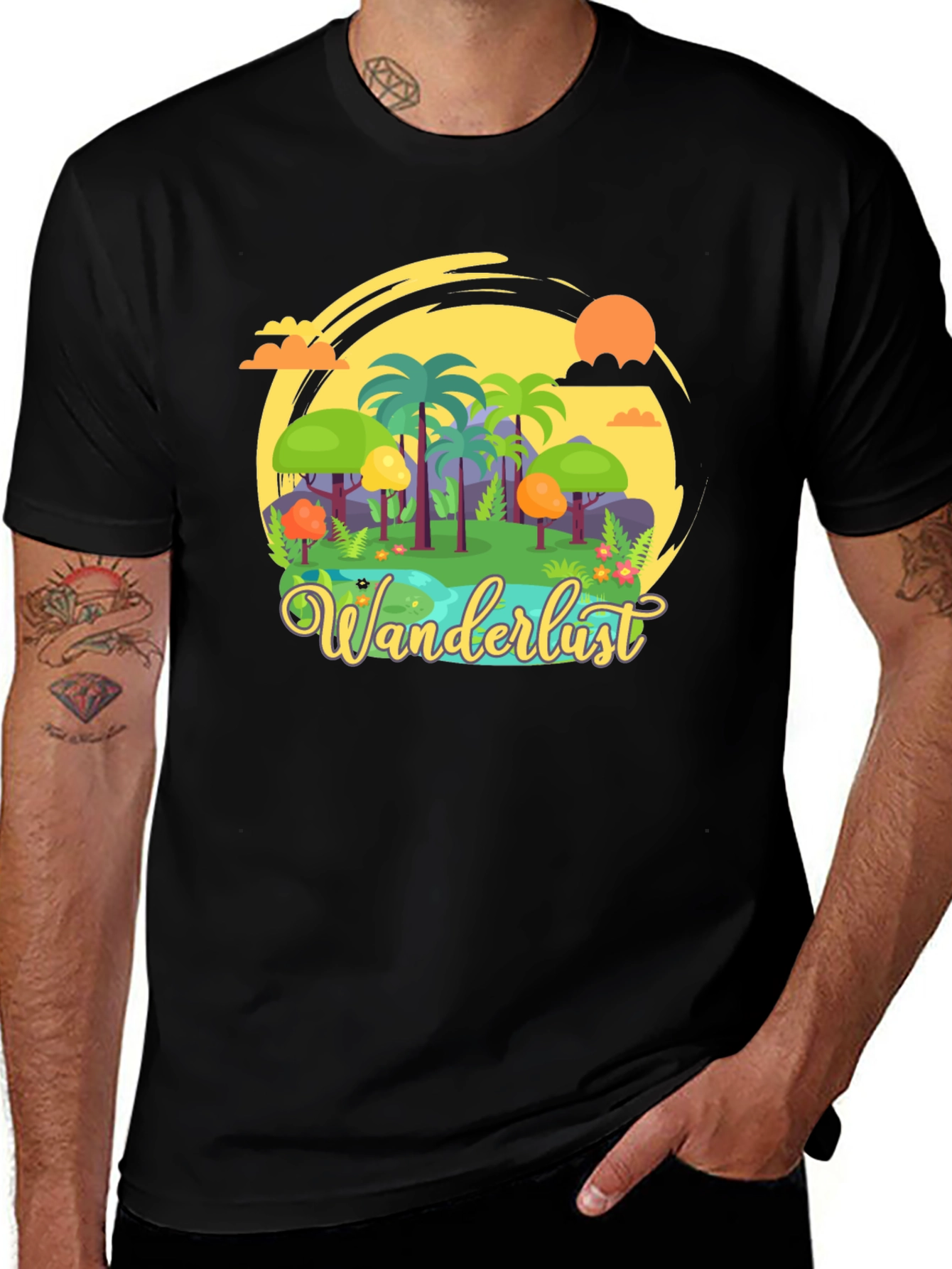 Wanderlust Graphic T-Shirt - Adventure Awaits!