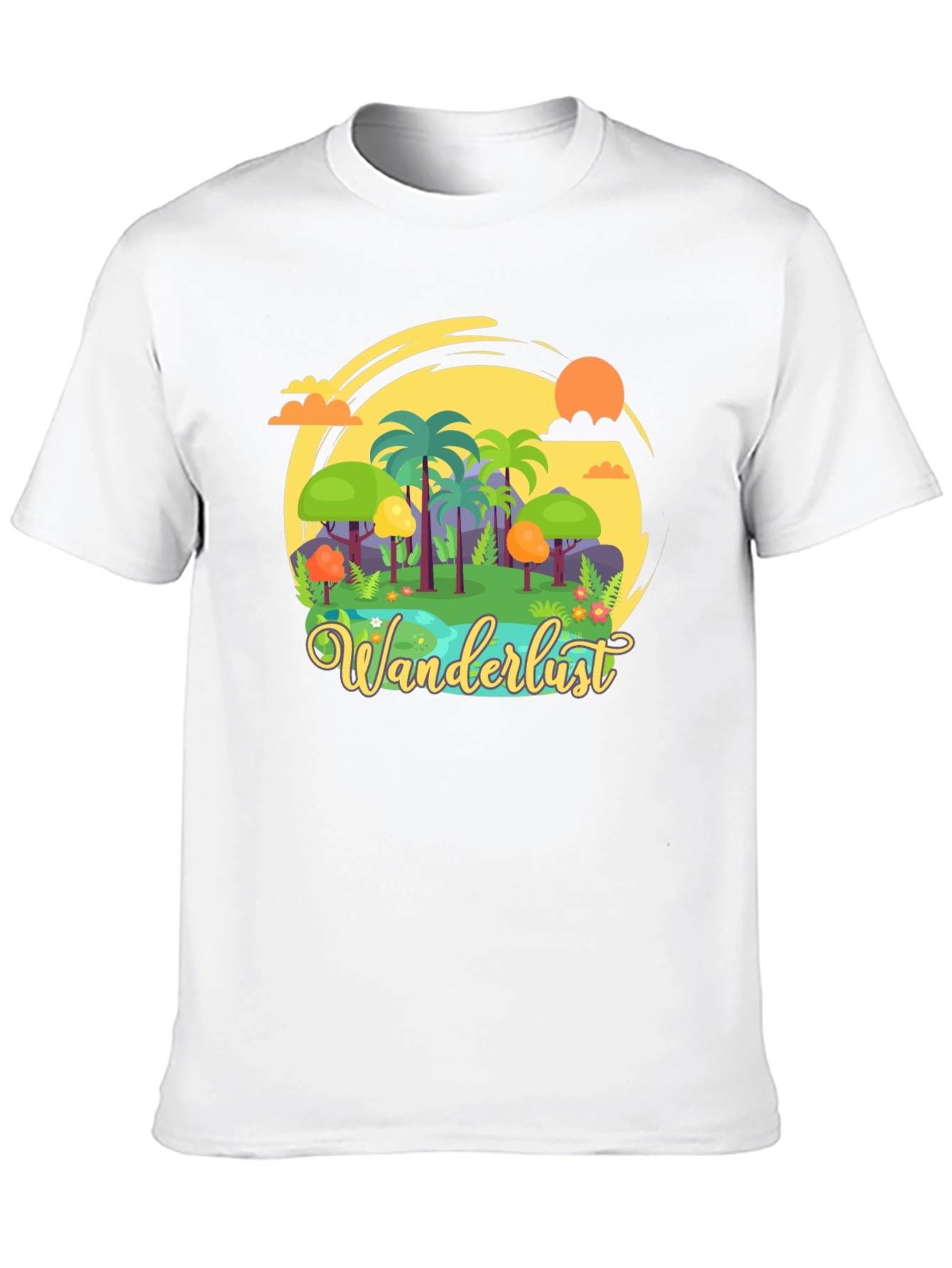 Wanderlust Graphic T-Shirt - Adventure Awaits!