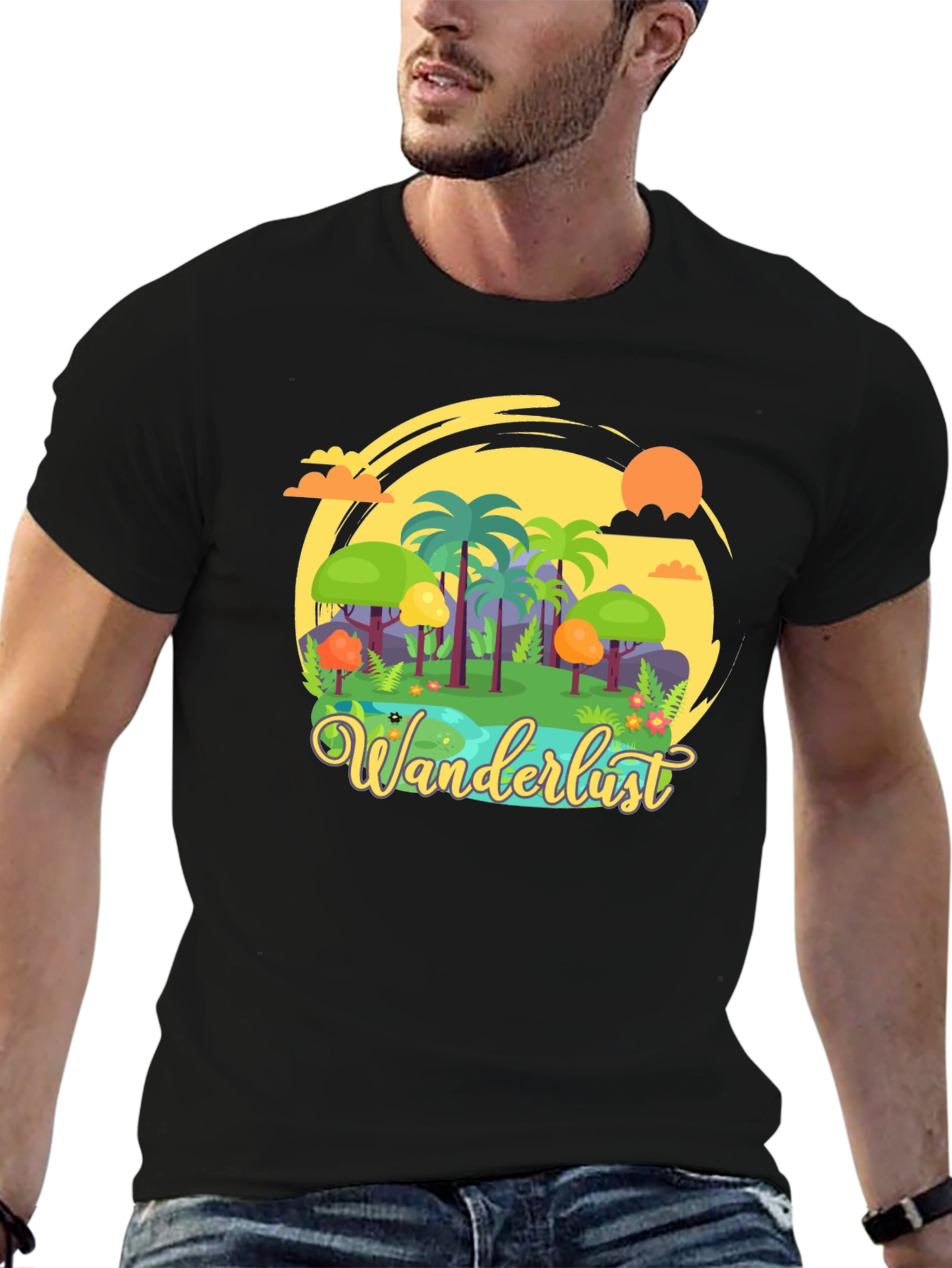 Wanderlust Graphic T-Shirt - Adventure Awaits!
