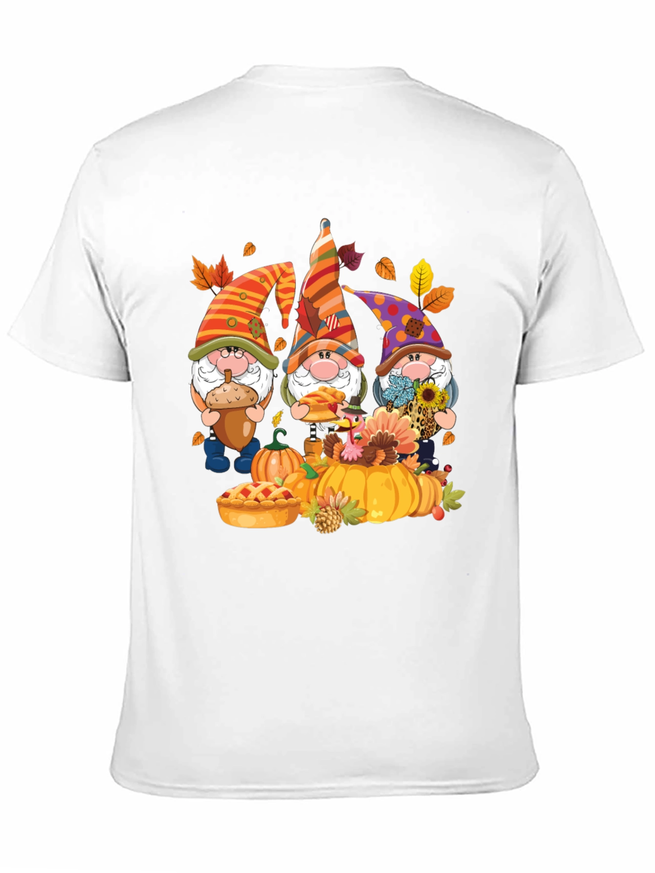 Fall Gnomes T-Shirt - Pumpkin Patch Design