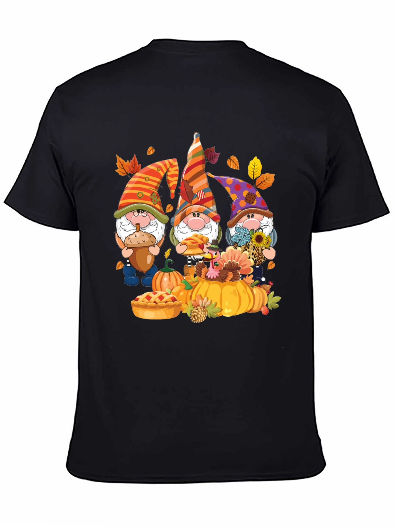 Fall Gnomes T-Shirt - Pumpkin Patch Design