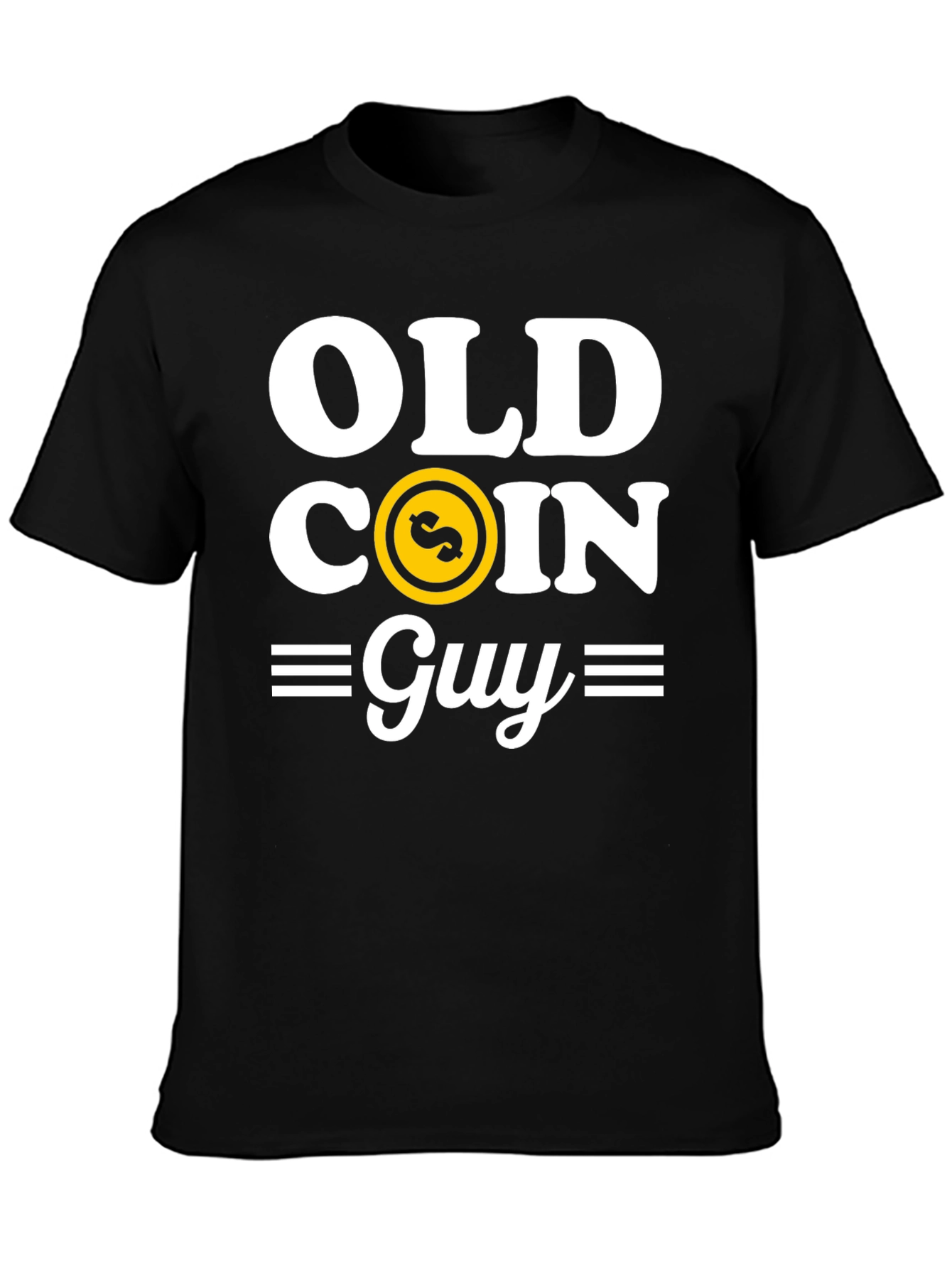 Old Coin Guy Graphic T-Shirt