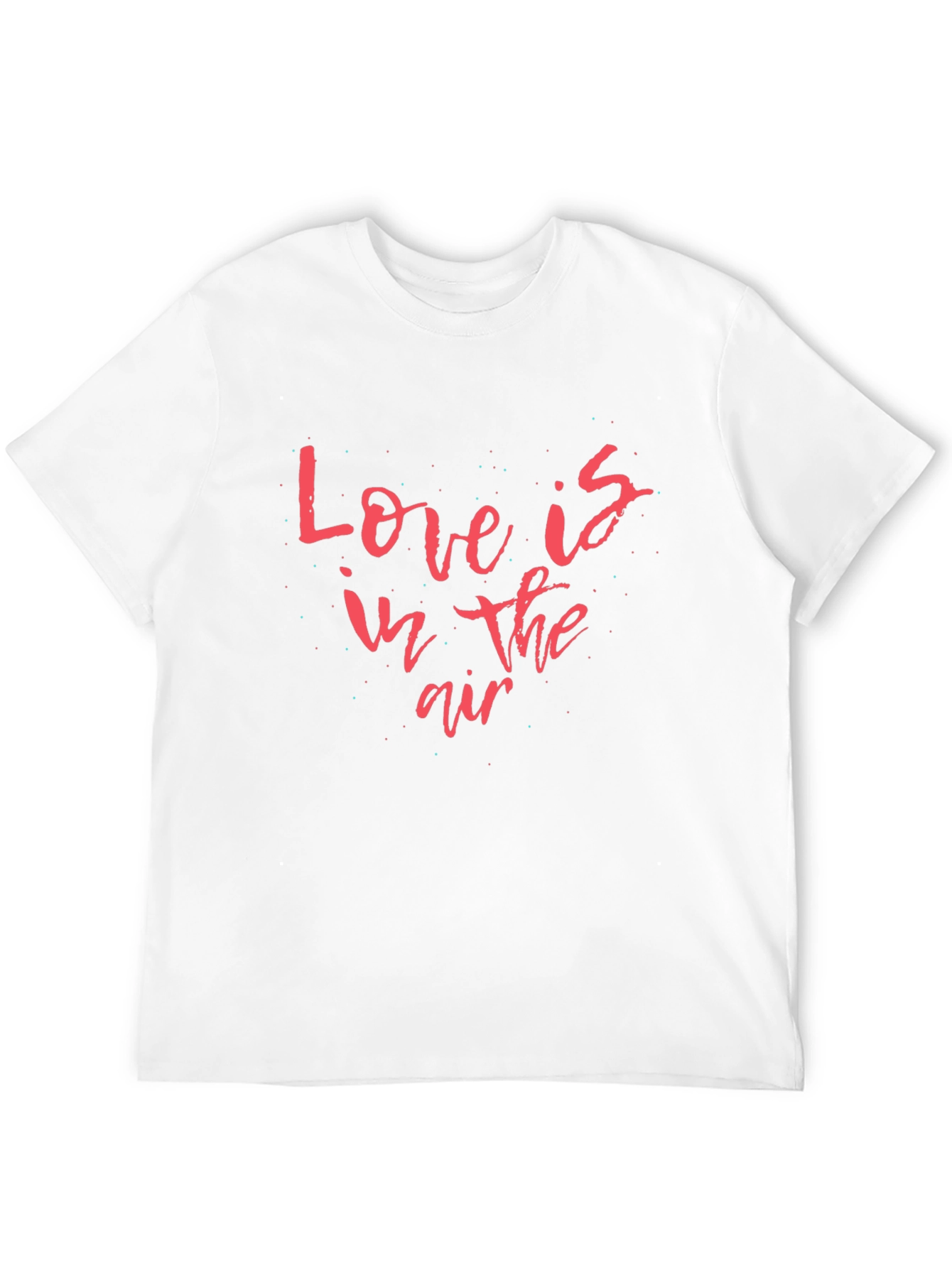 Love is in the Air Black Graphic Tee