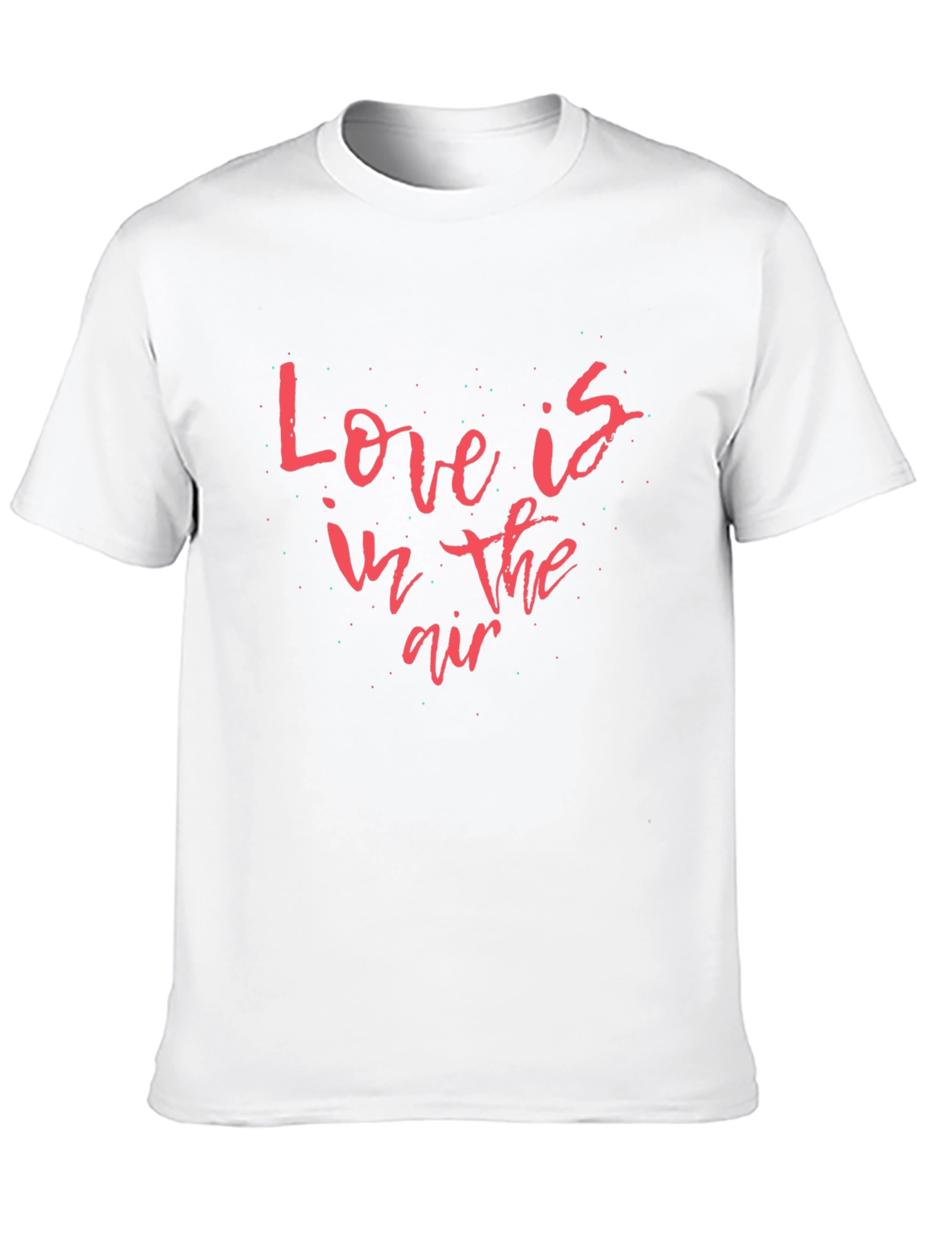 Love is in the Air Black Graphic Tee