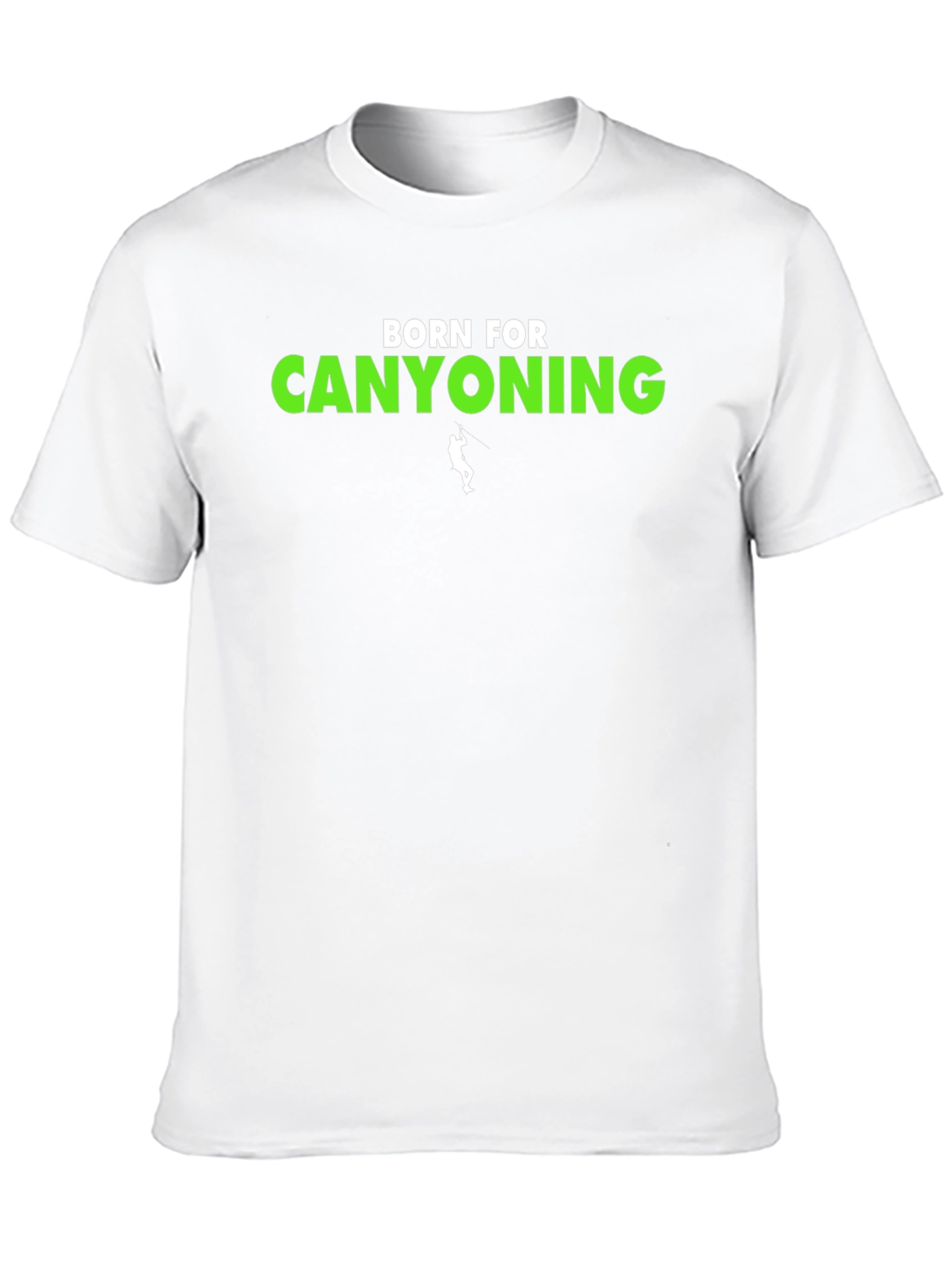 Born For Canyoning Black T-Shirt