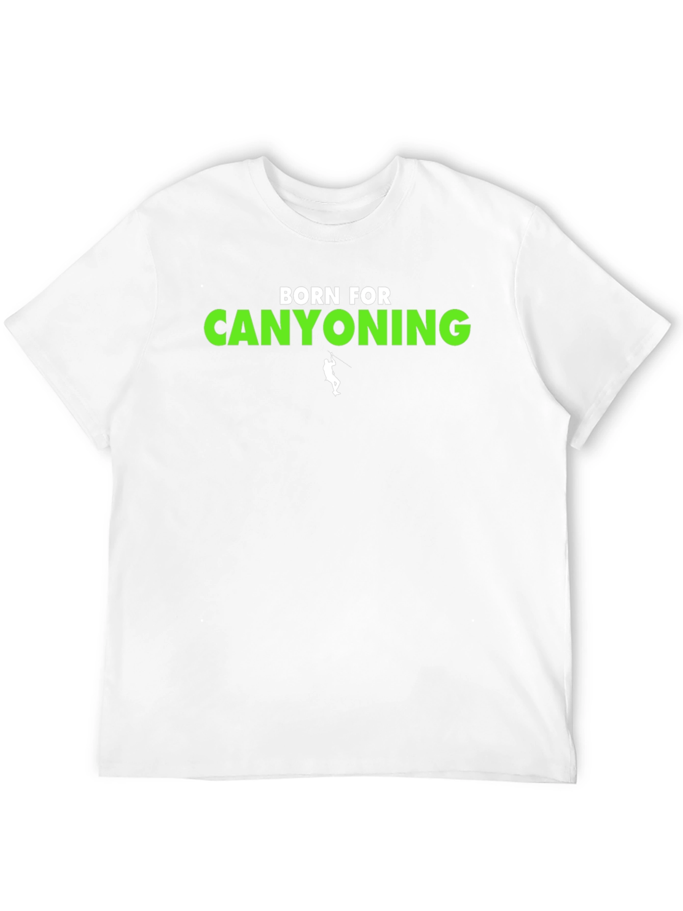 Born For Canyoning Black T-Shirt