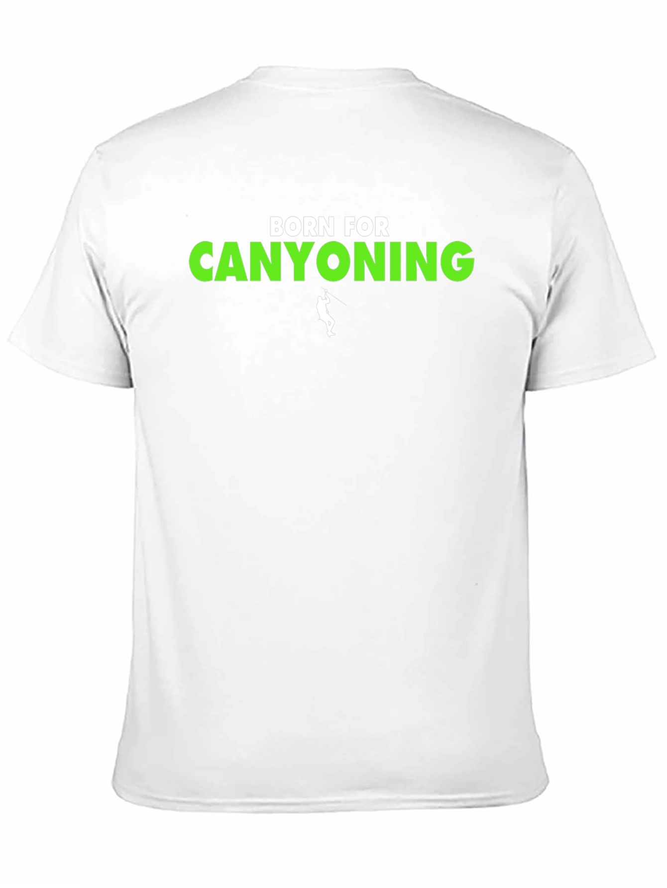 Born For Canyoning Black T-Shirt