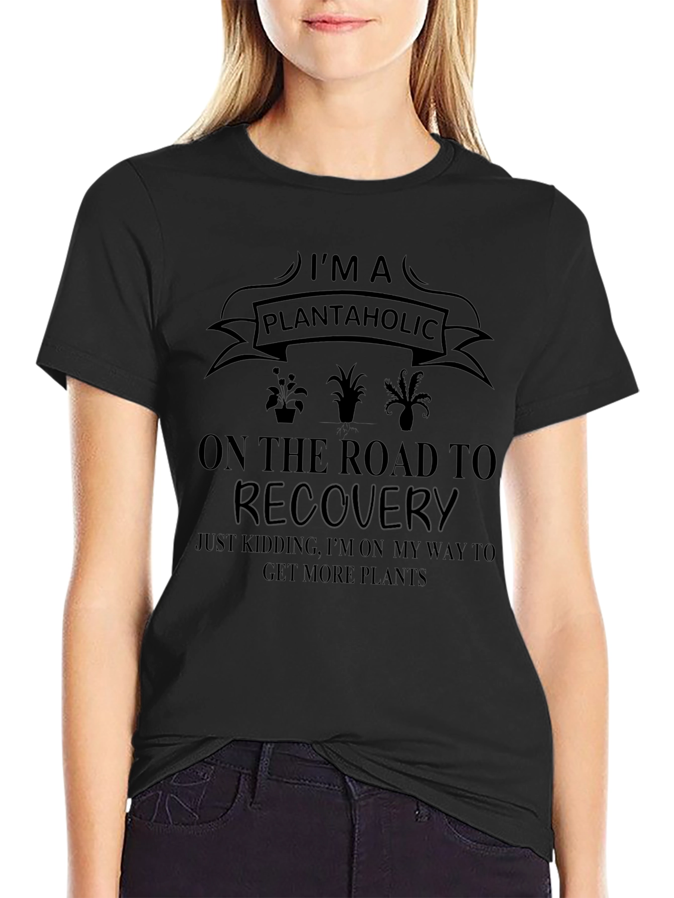 Plantaholic T-Shirt: On the Road to More Plants!