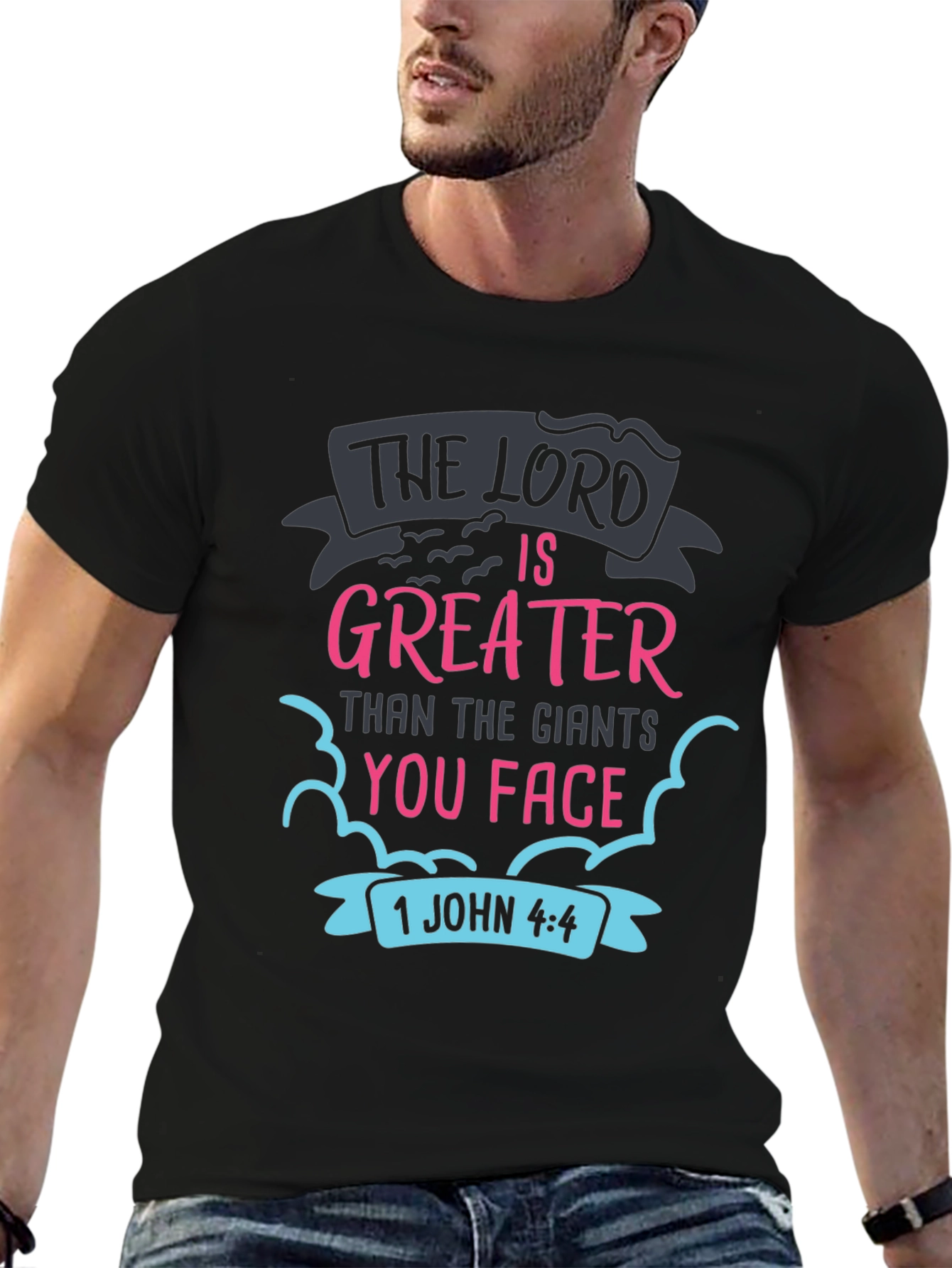 The Lord is Greater Christian T-Shirt